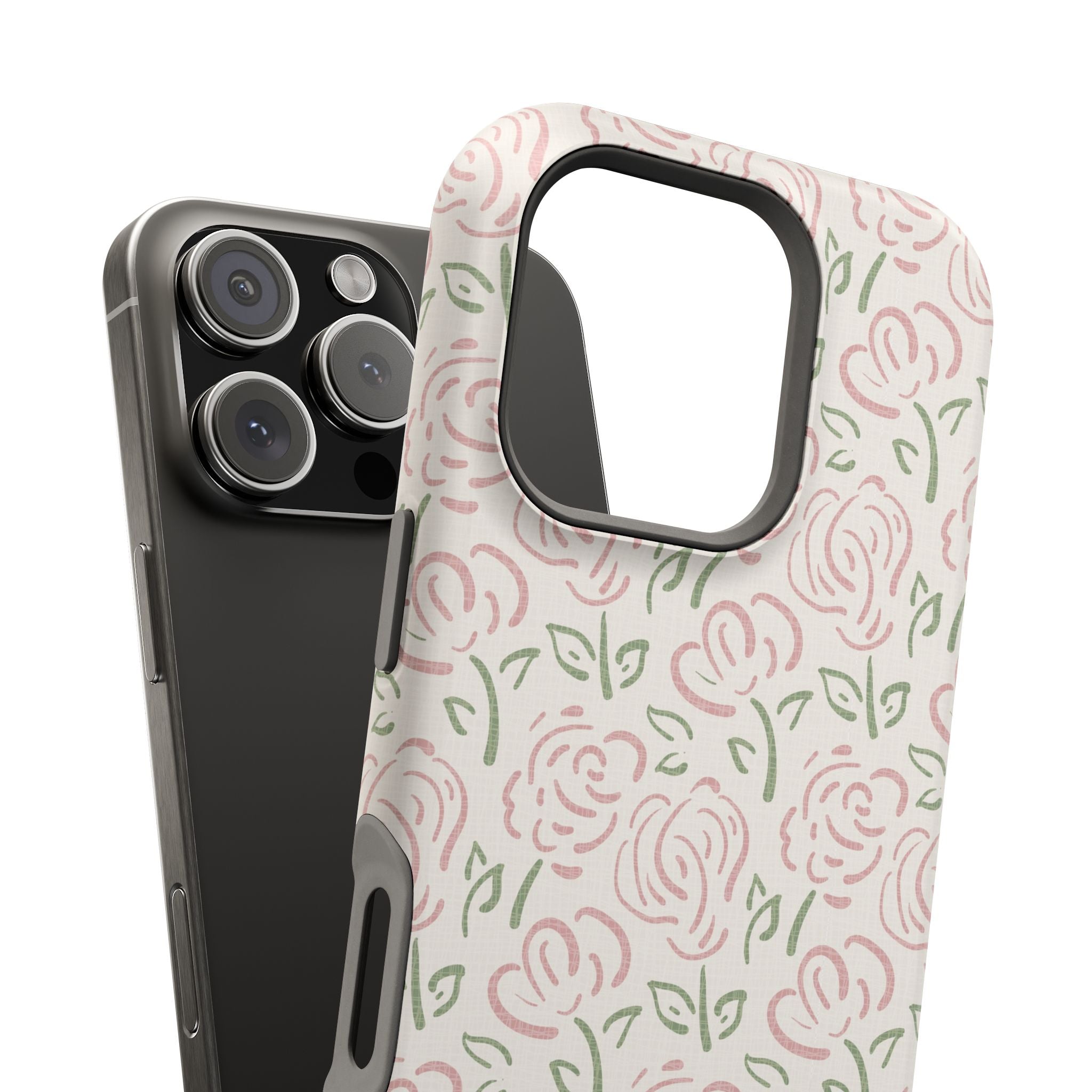 Vintage Rose Garden | Pink Floral Case