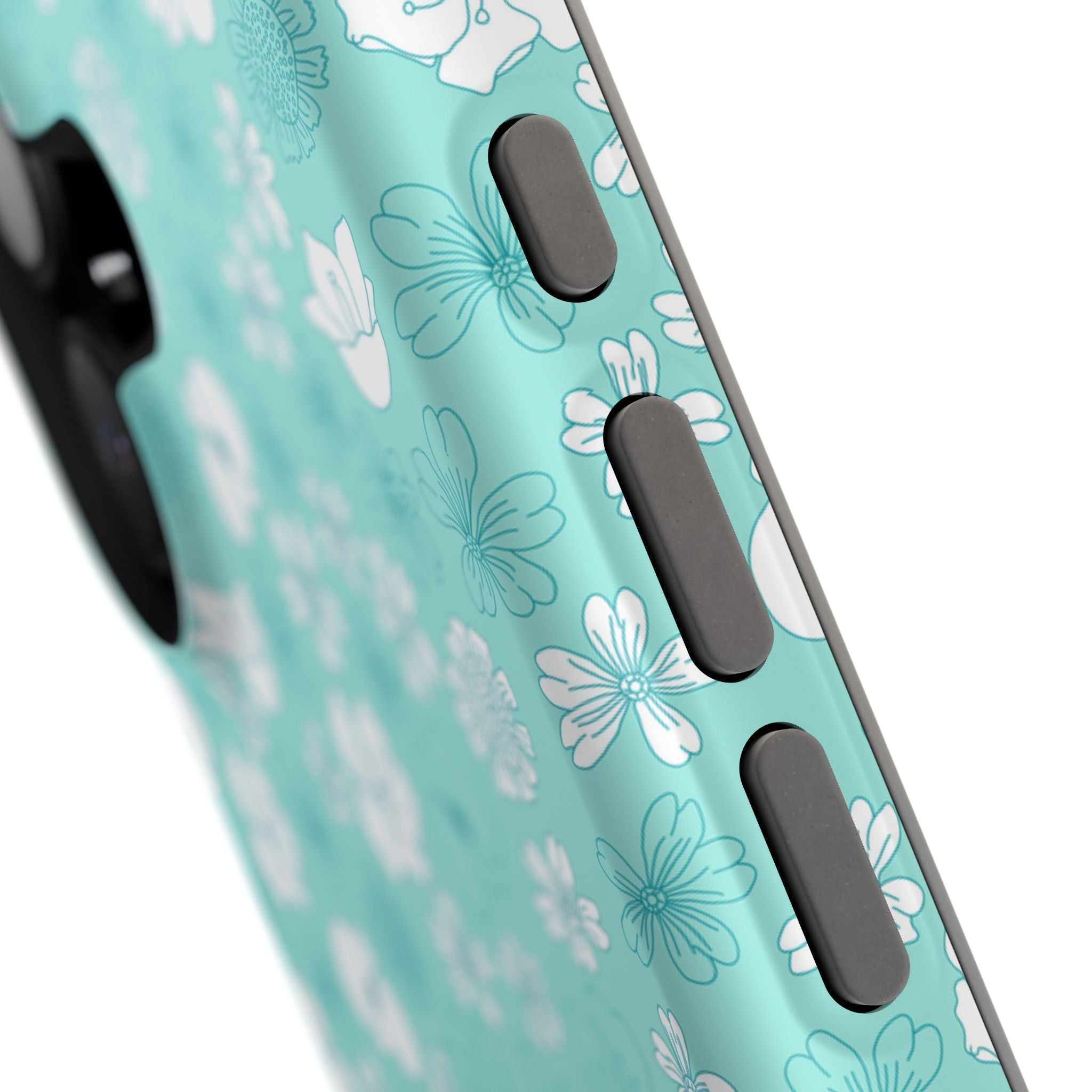 Floral Frost | Teal Floral Case