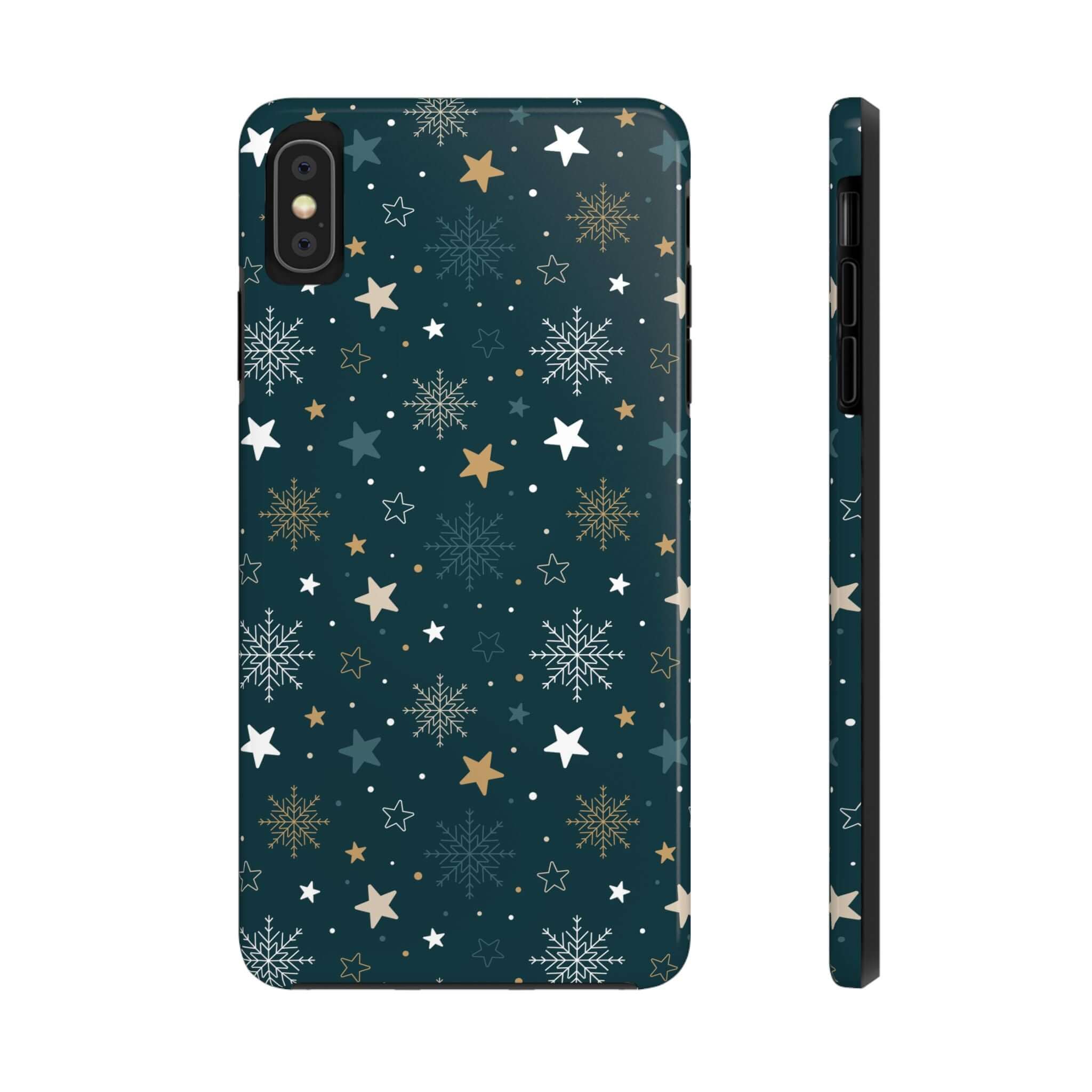 Frosted Wishes | Christmas Snowflake Case - Phone Case For