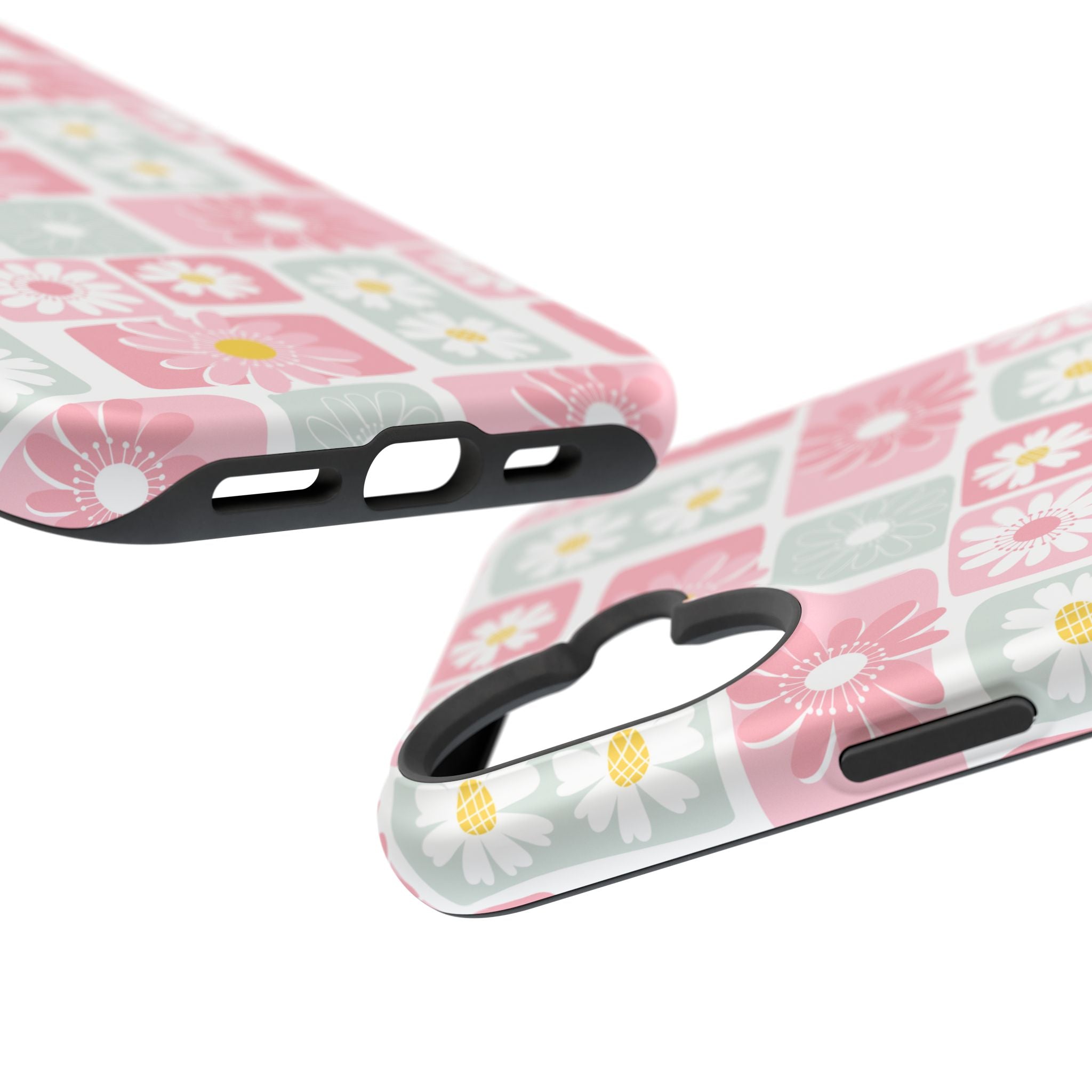 Daisy Craze | Checkered Floral Case