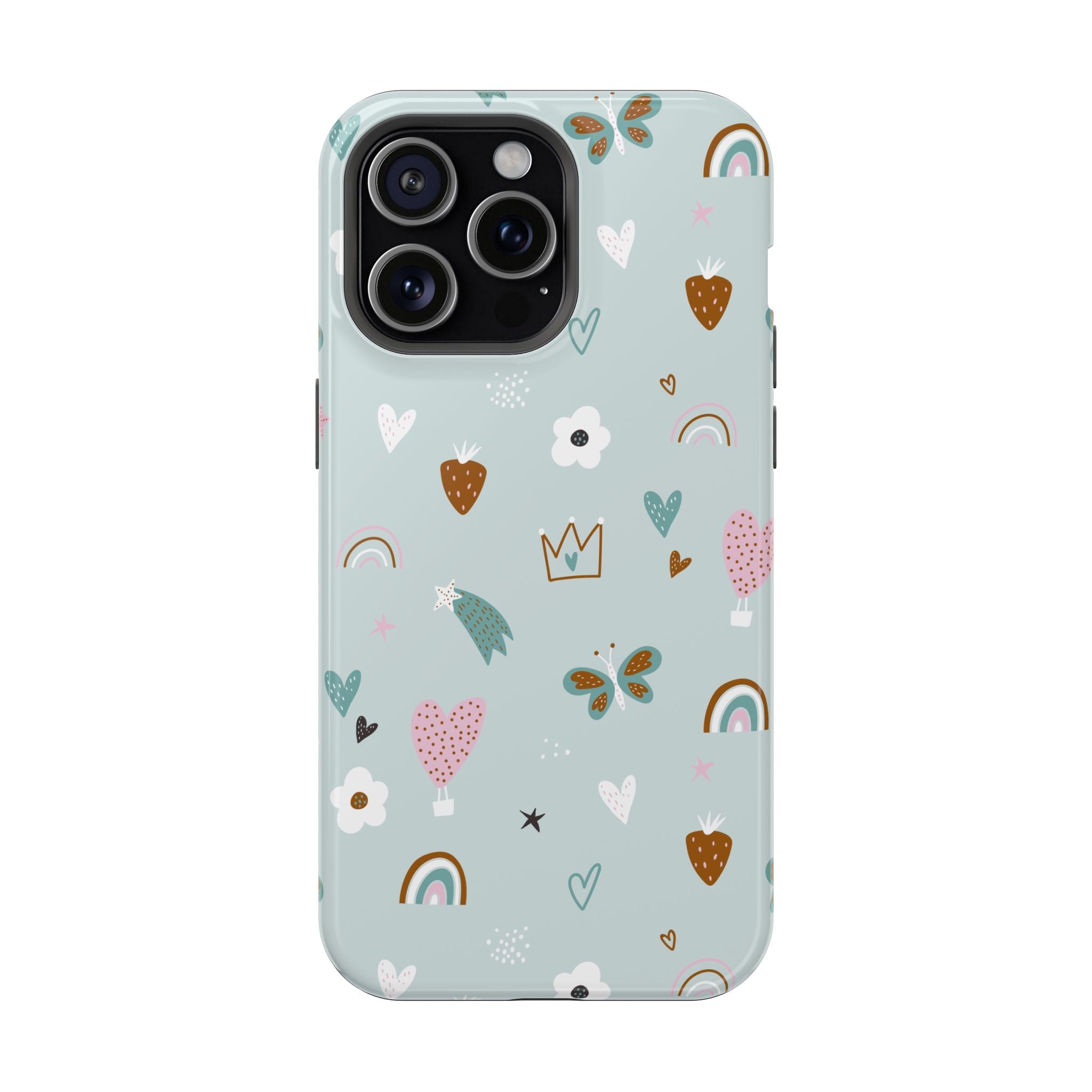 Doodle Delight | Teal Charms Case