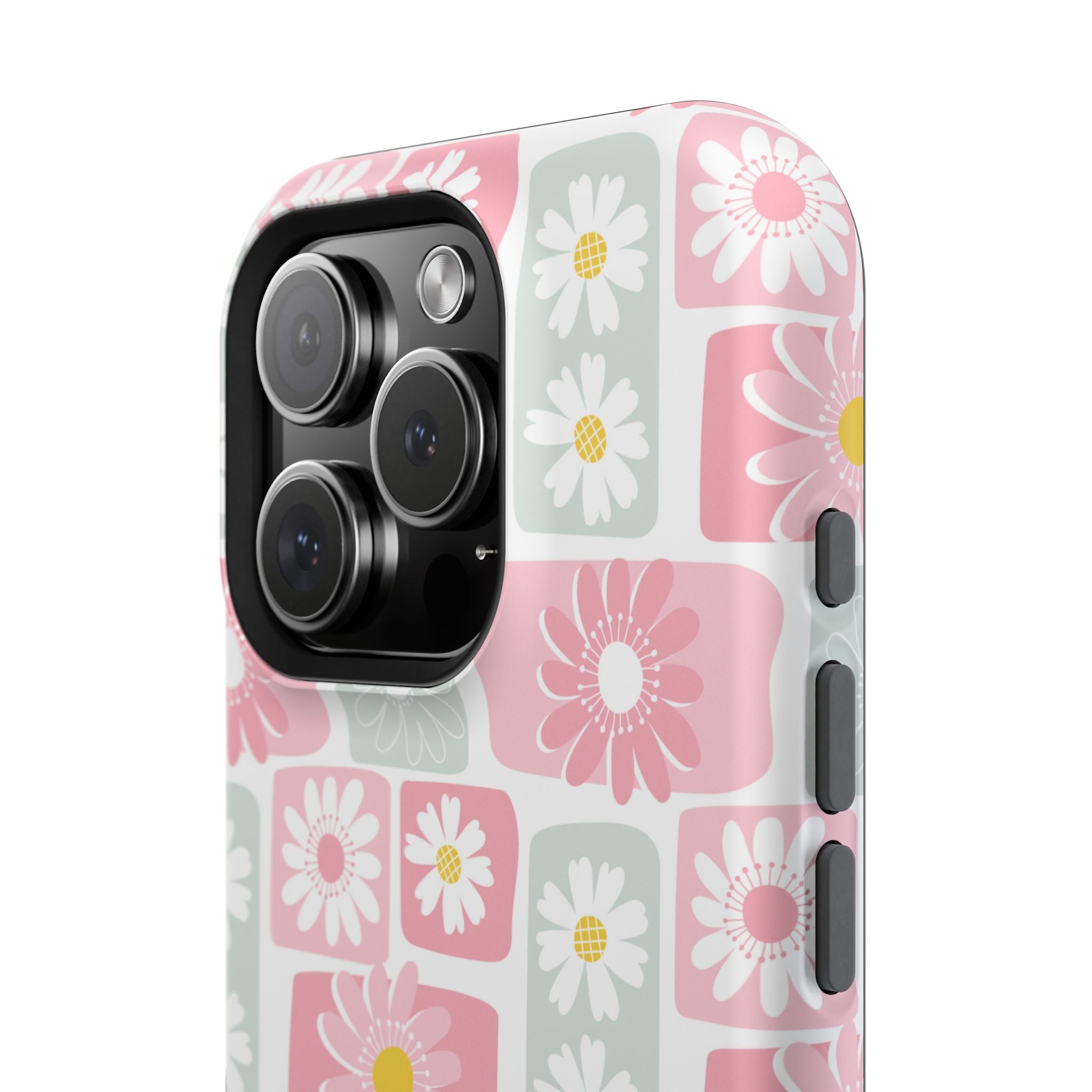 Daisy Craze | Checkered Floral Case