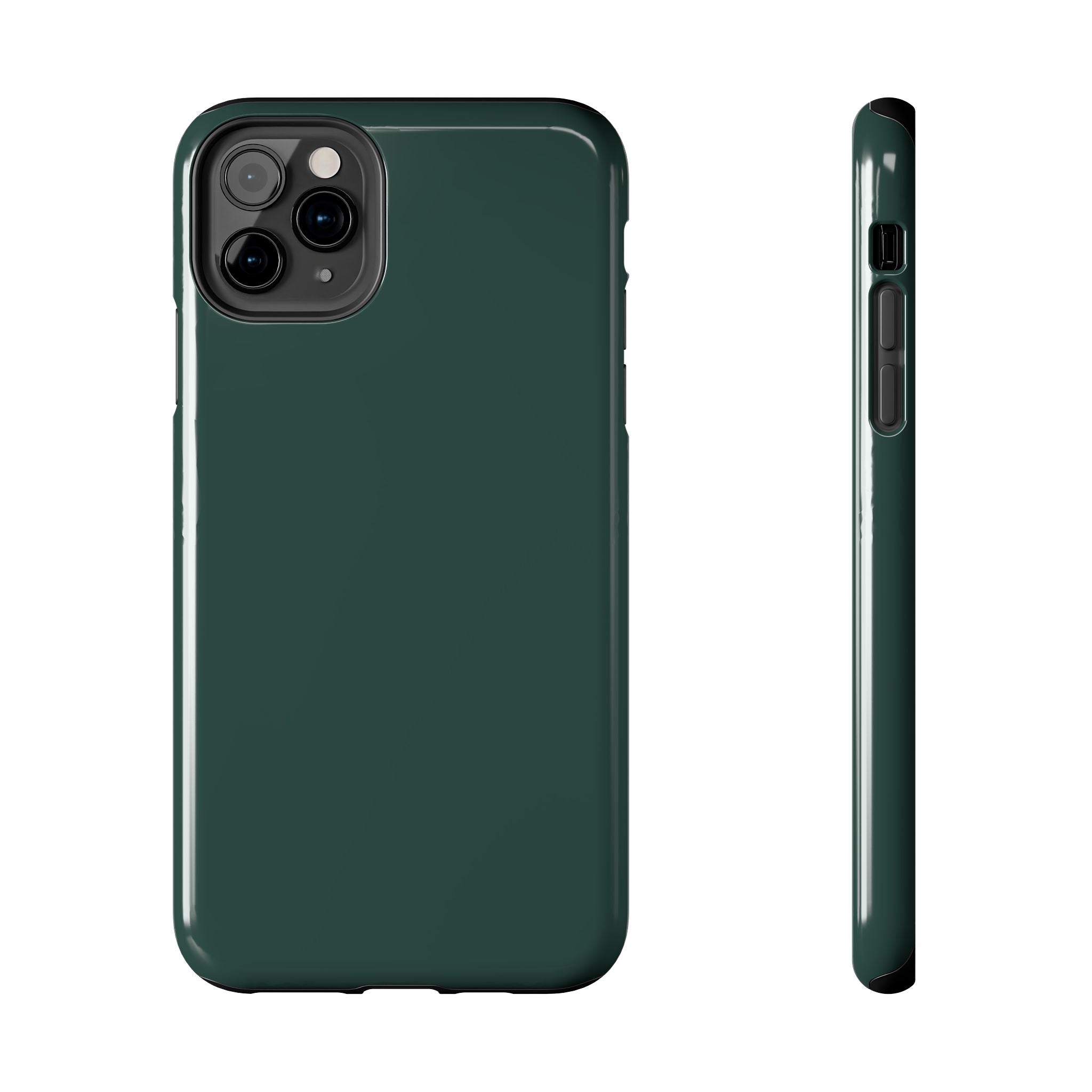 Solid green iPhone 16 case, cute phone cover offering protection with a pop of color.