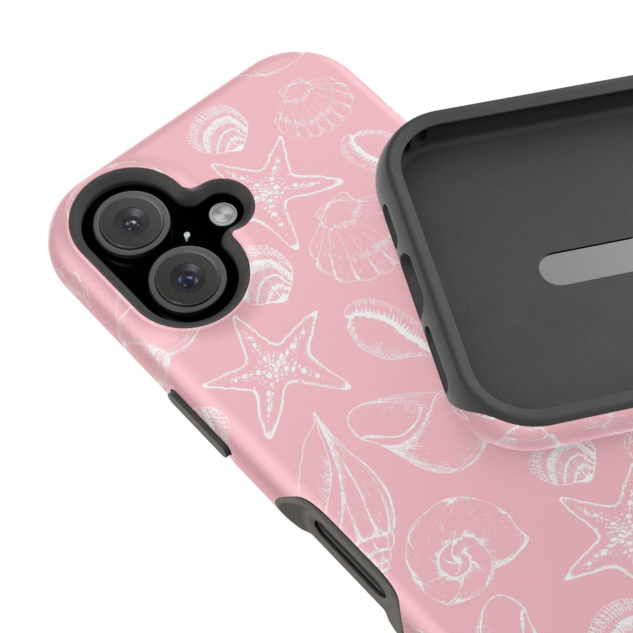 Sandy Shores | Pink Seashell Case