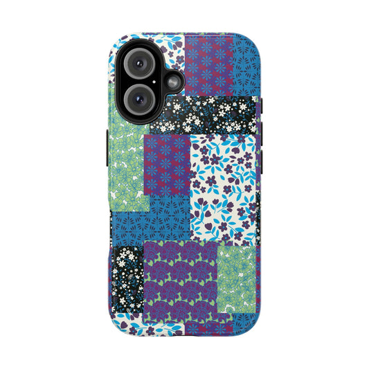 Quilted Comfort | Purple Patchwork Case