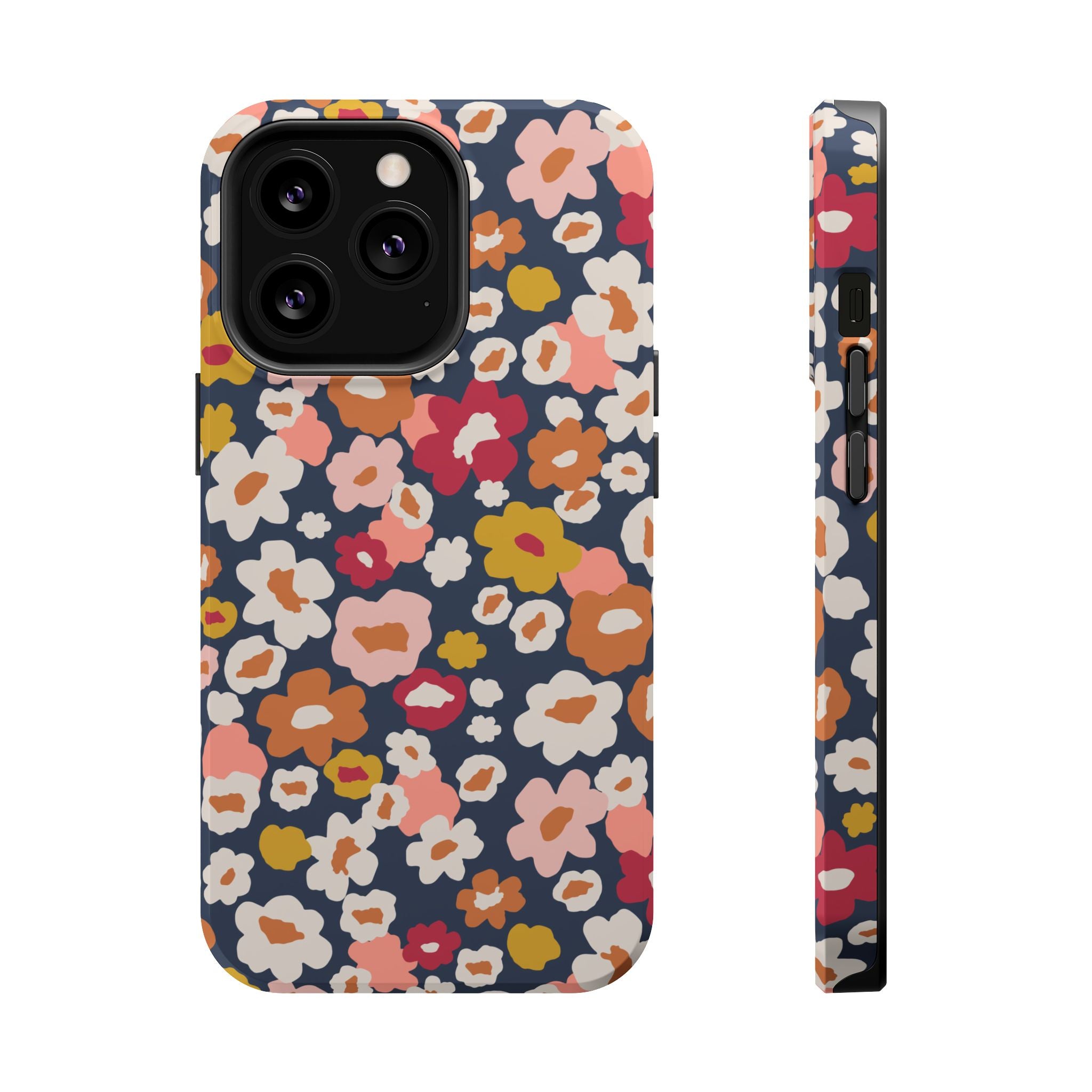 Preppy in Bloom | Navy Flowers Case