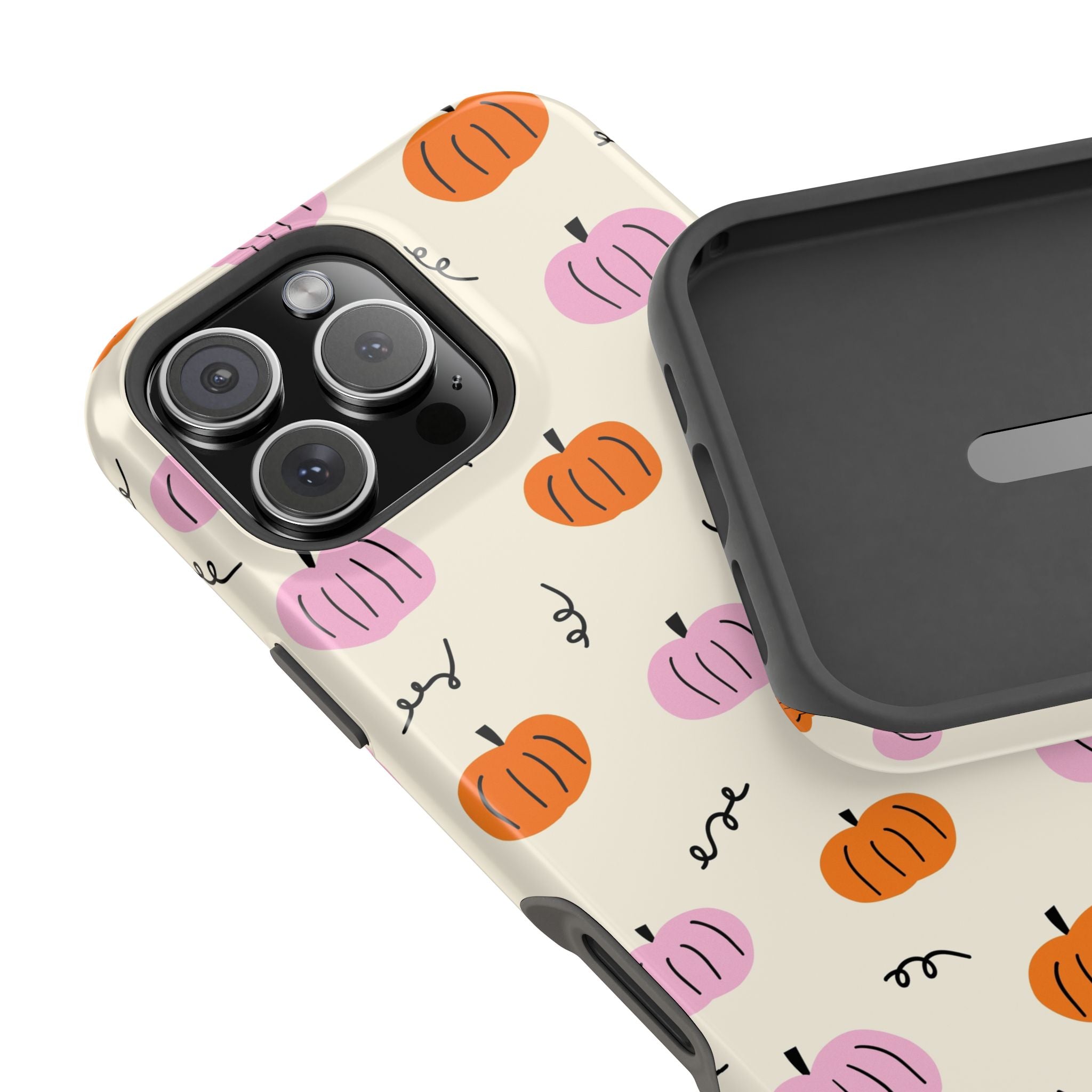 Pumpkin Pop | Beige Fall Case