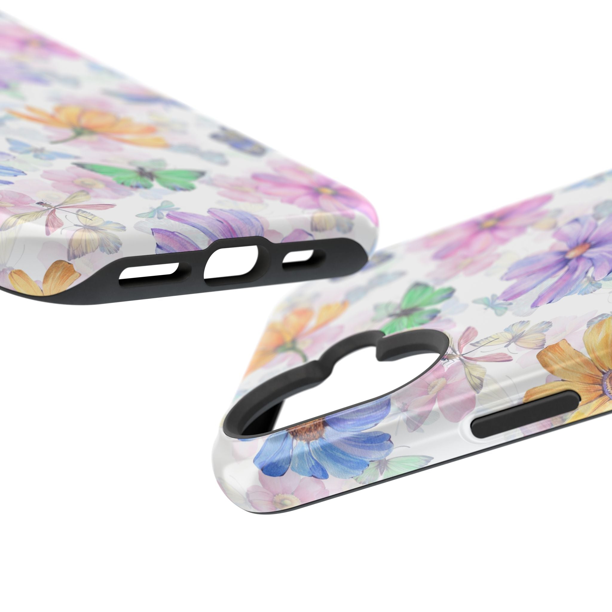 Fluttering Blooms | Watercolor Butterfly Case