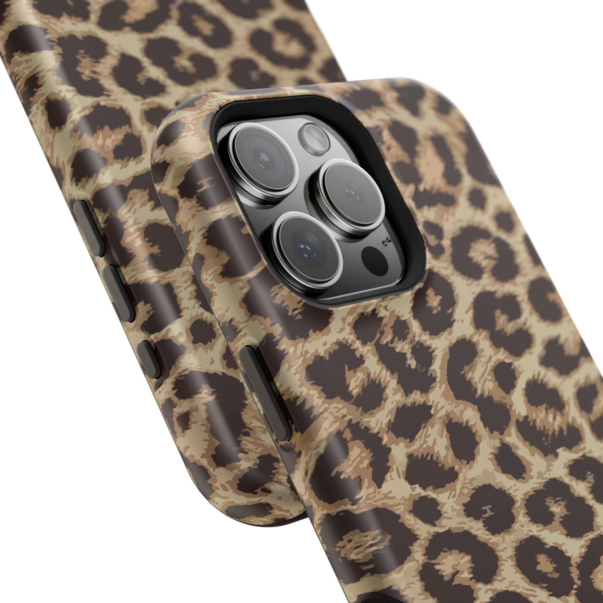 Stylish Savannah Rush Cheetah Case for iPhone 16 with cute animal print and MagSafe design, offering bold protection.