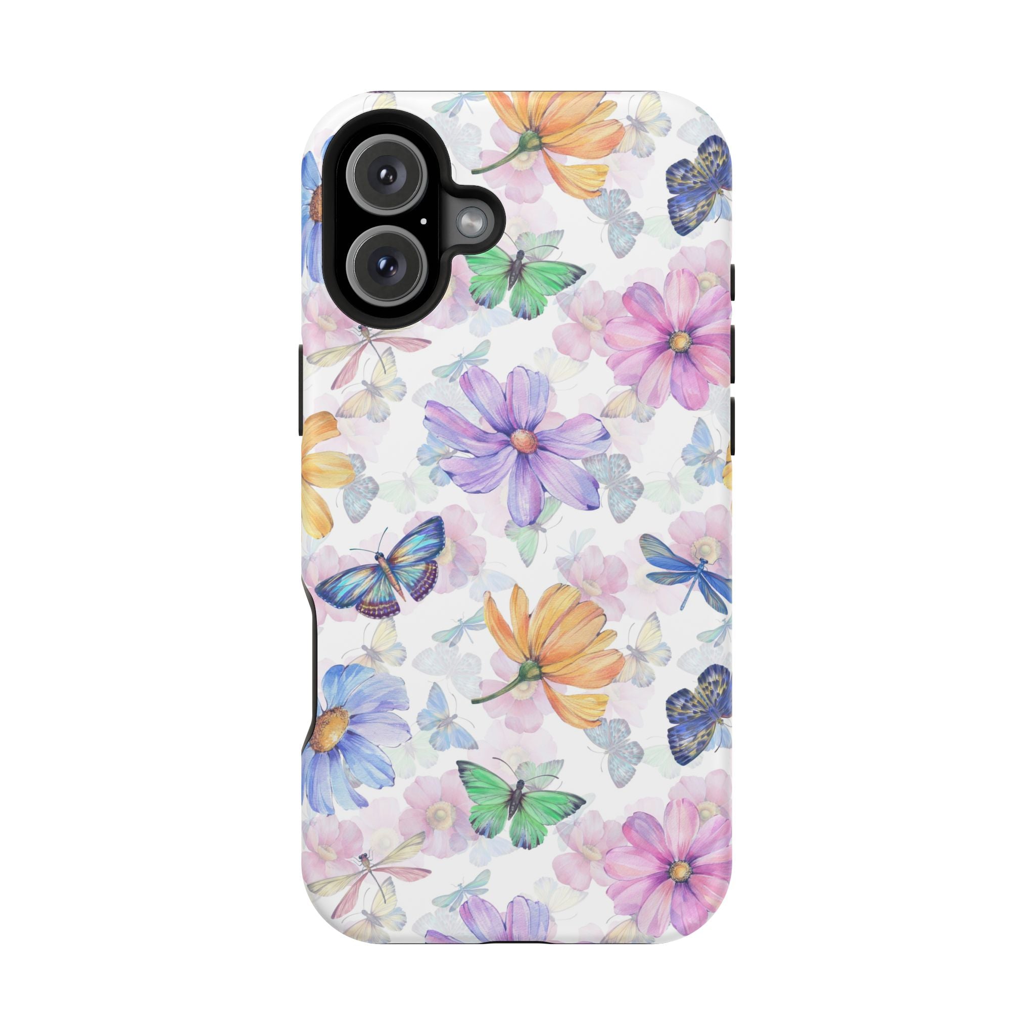 Fluttering Blooms | Watercolor Butterfly Case