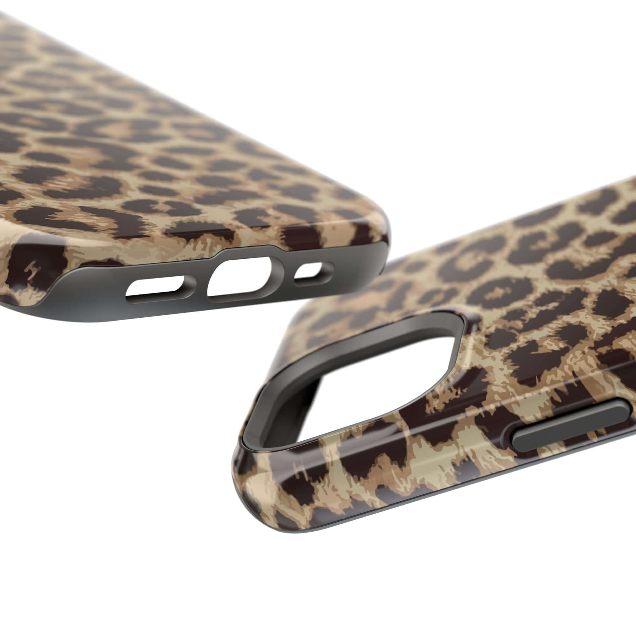 Stylish Savannah Rush Cheetah Case with bold animal print for iPhone 16, featuring a cute MagSafe design for protection and style.