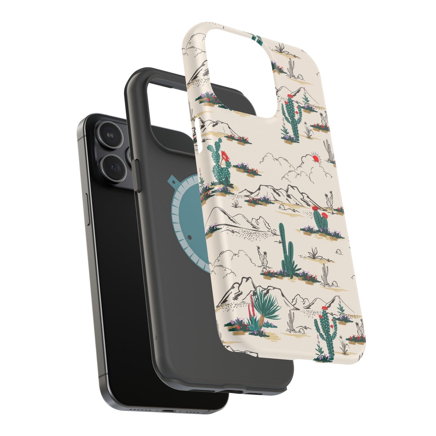 Cactus Kisses MagSafe - Phone Case For