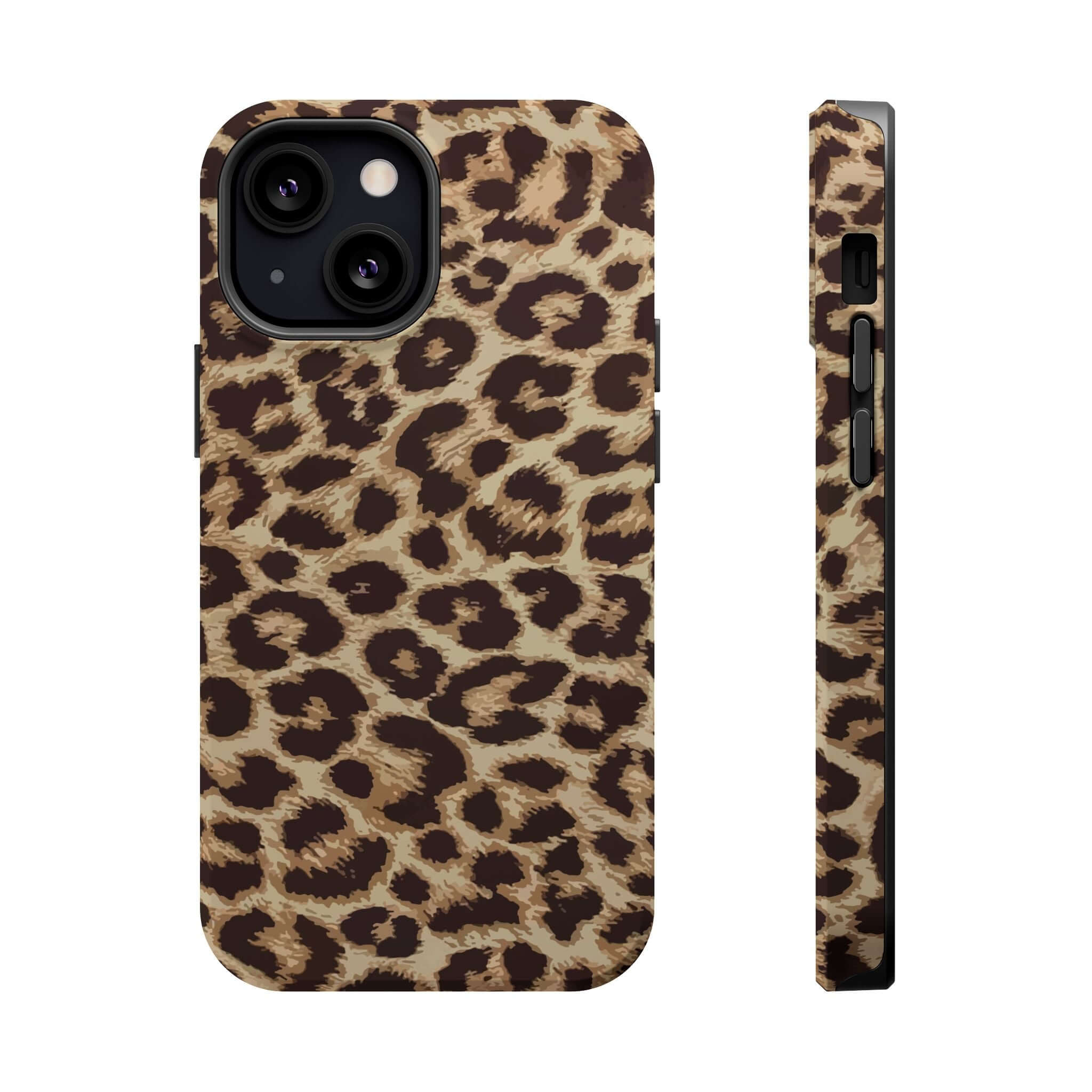 Savannah Rush Cheetah Case with bold animal print for iPhone 16, featuring a cute and stylish MagSafe design.