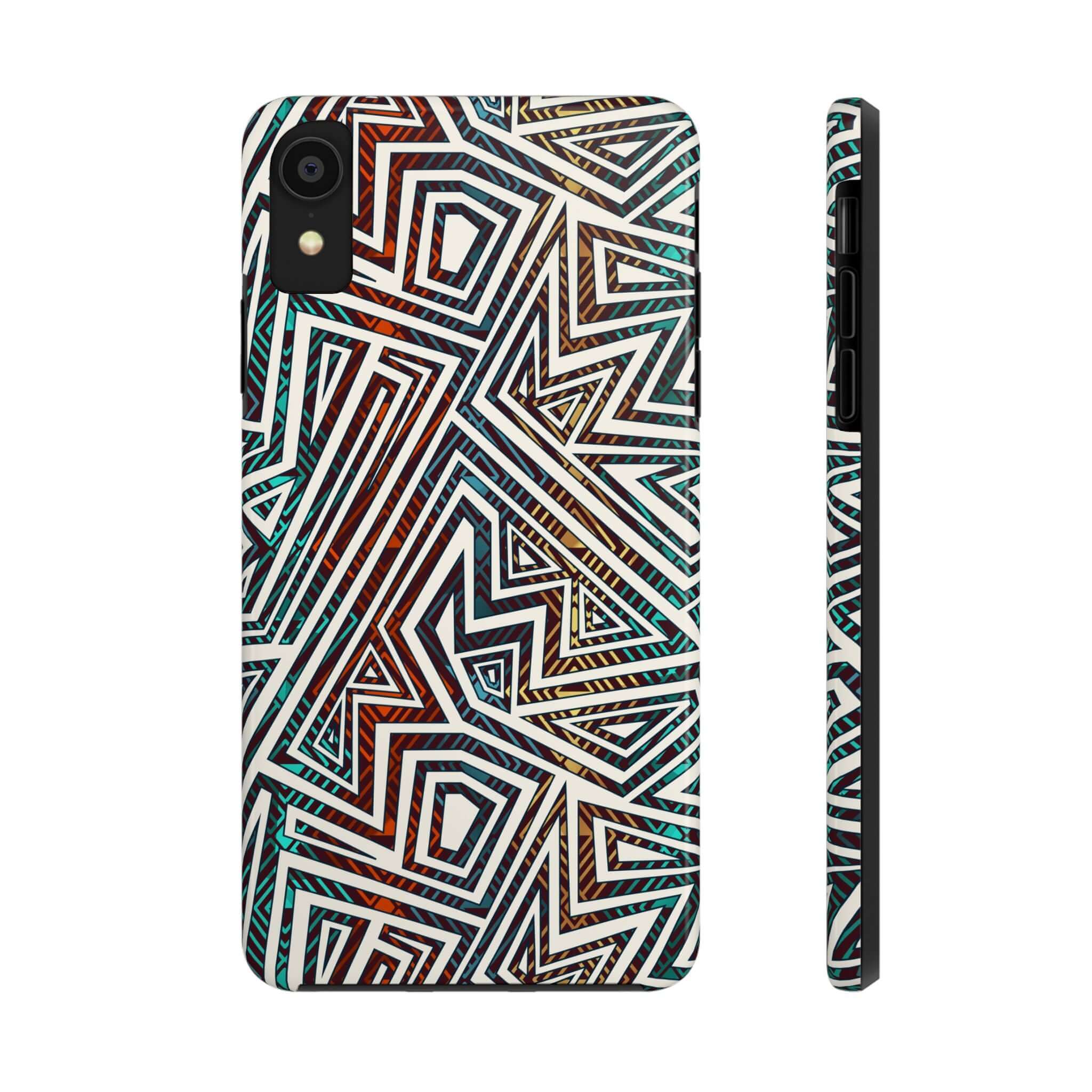 Tribal Echo | Maze Case - Phone Case For