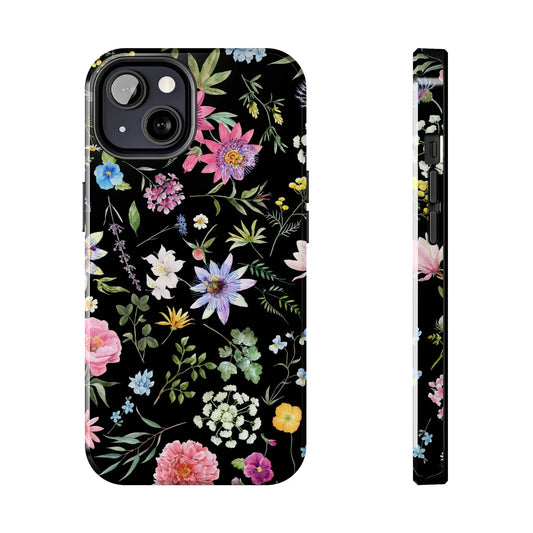 Midnight Blossoms - Phone Case For