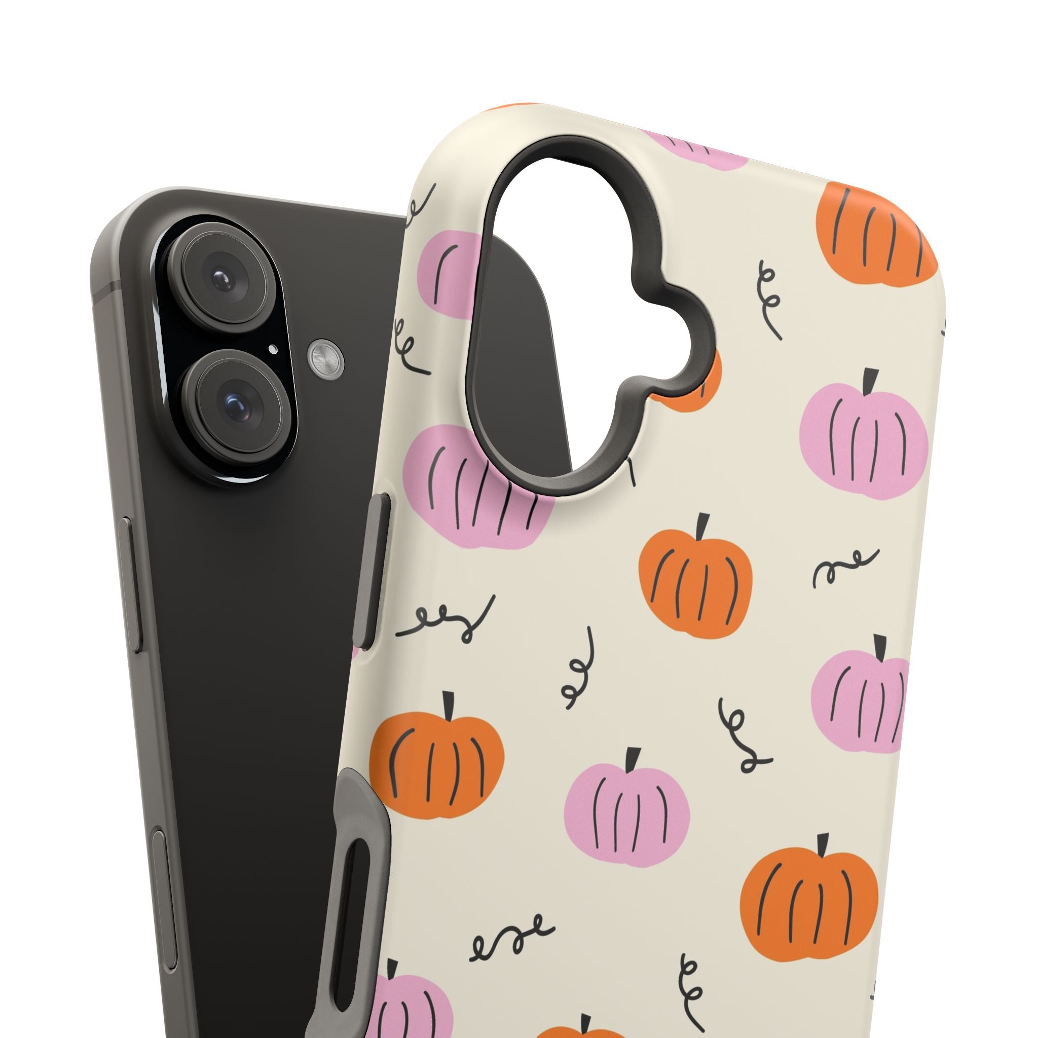 Pumpkin Pop | Beige Fall Case