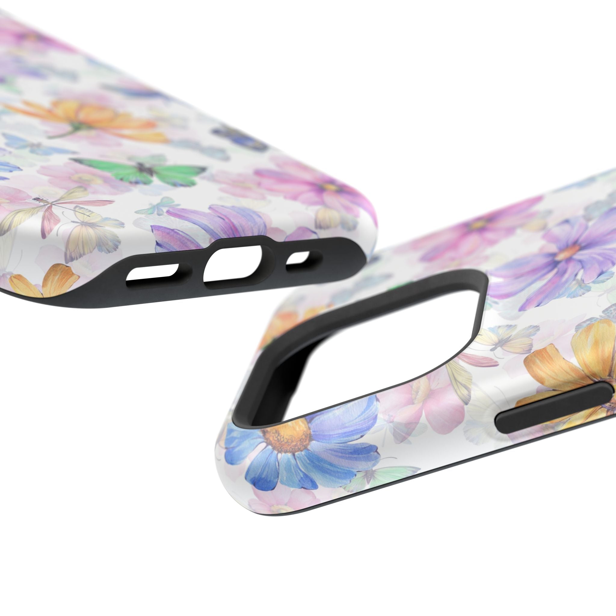 Fluttering Blooms | Watercolor Butterfly Case