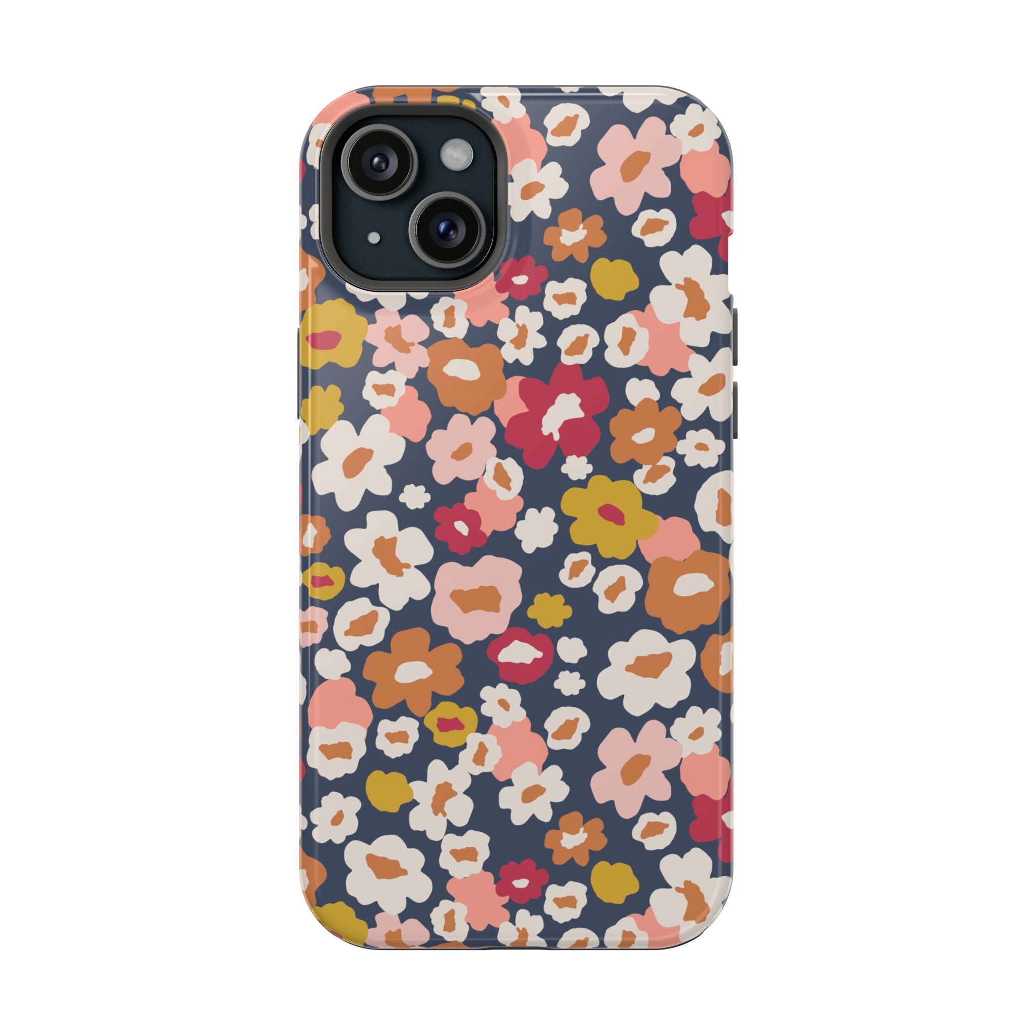 Preppy in Bloom | Navy Flowers Case