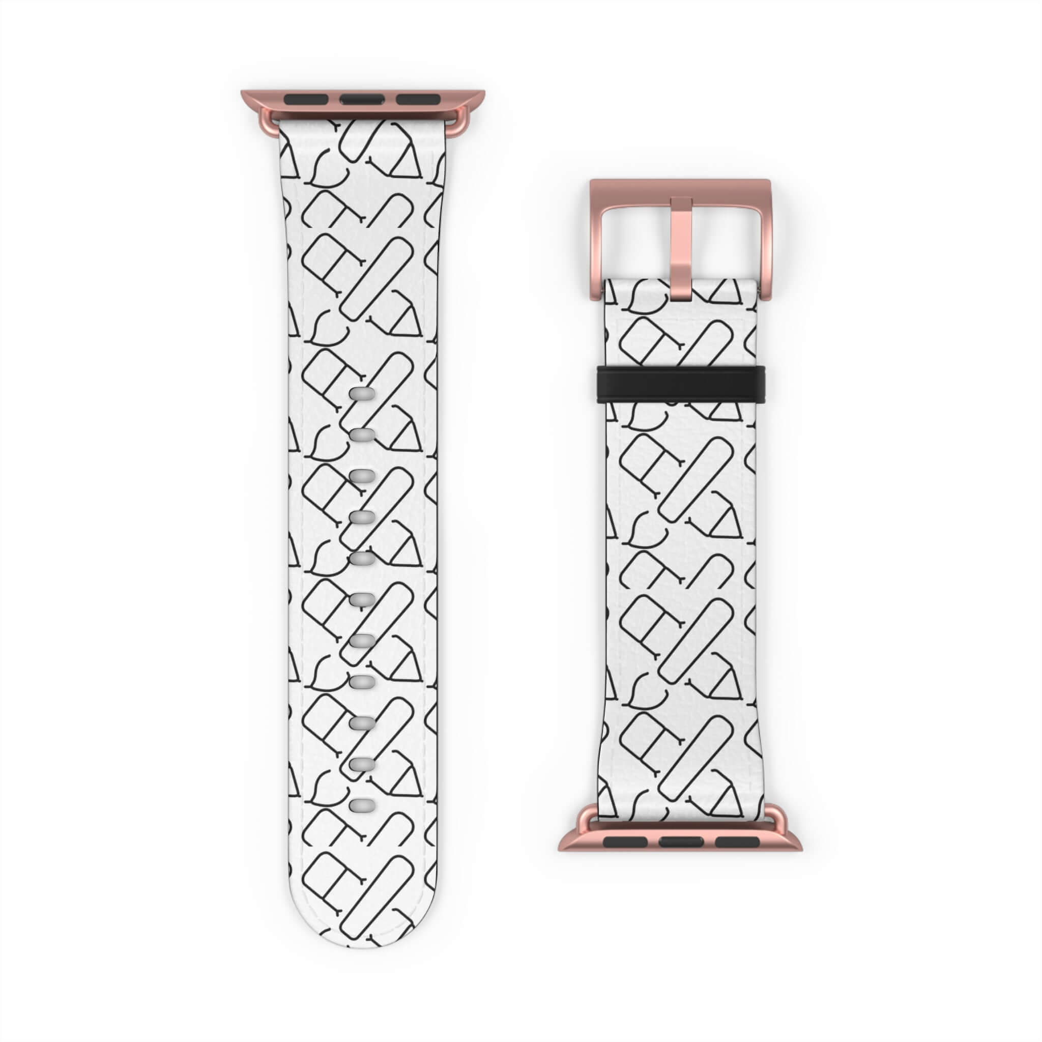 Personalized watch band with unique design, ideal for Apple Watch, complements cute phone cover or iPhone phone case style.