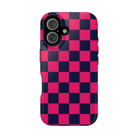 Pulse Check | Pink Checkered Case