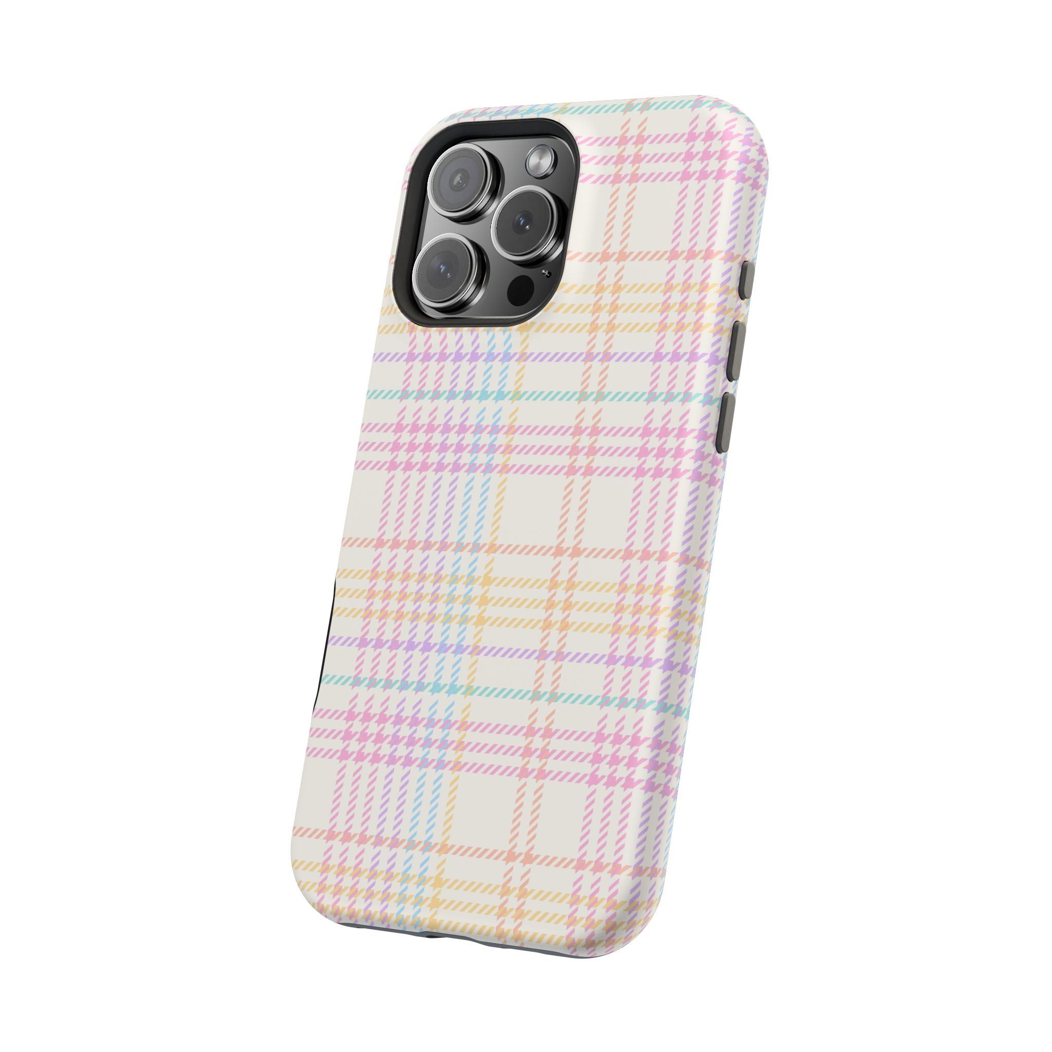 Cheerful | Colorful Plaid Case