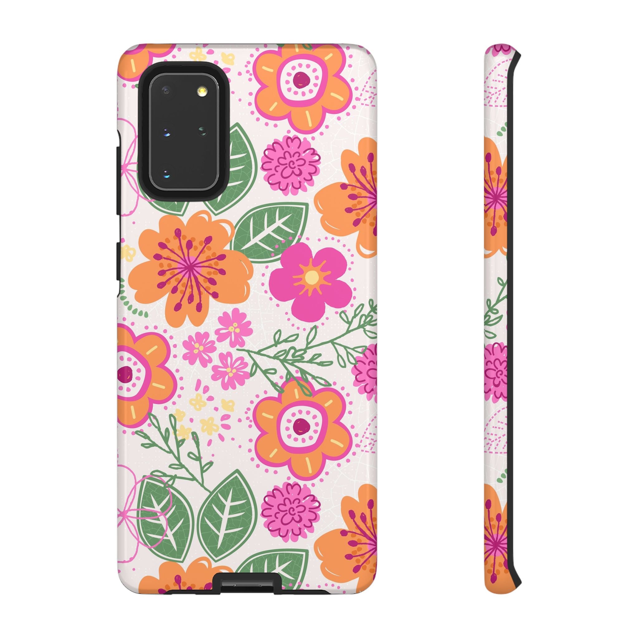 Hola | Estuche floral rosa