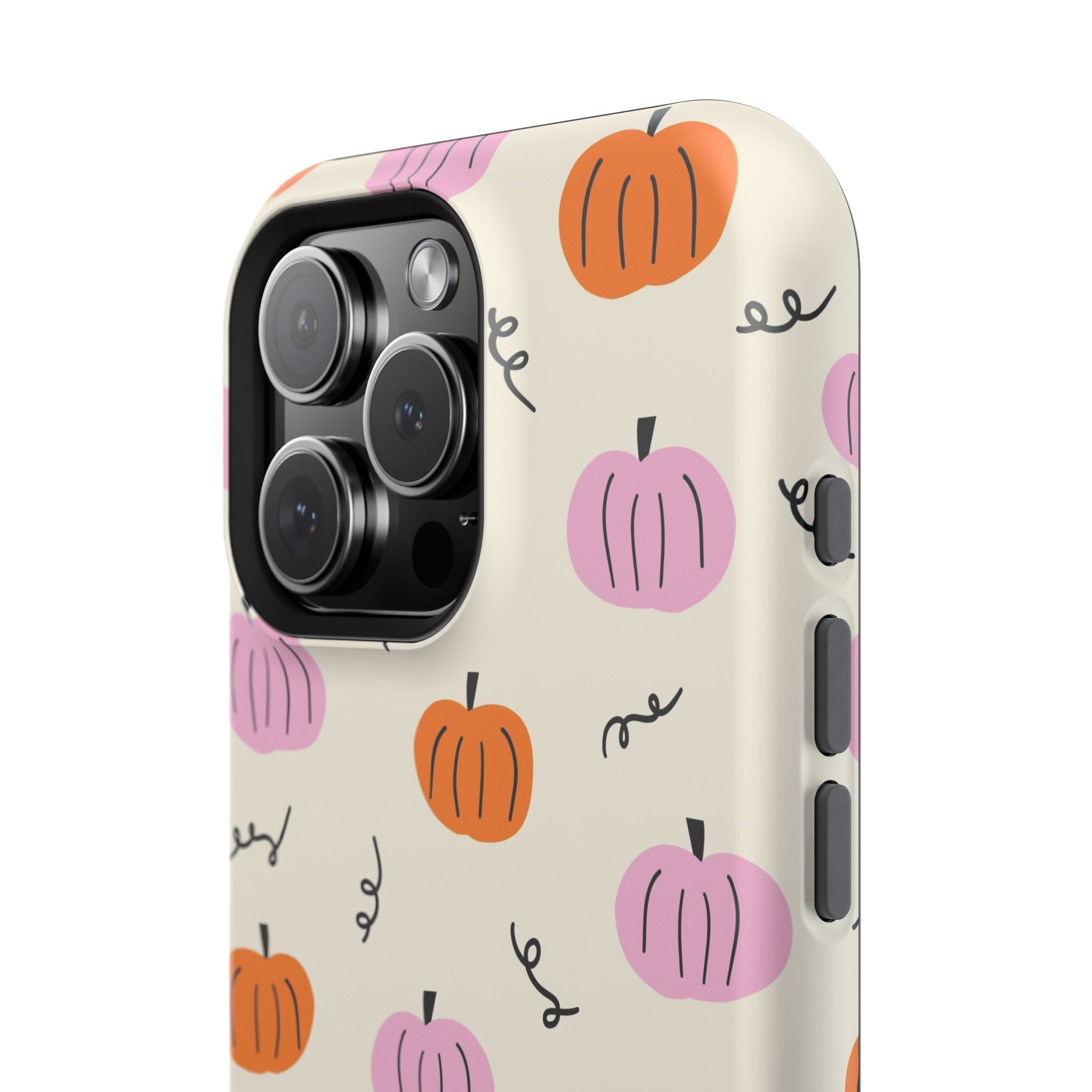 Pumpkin Pop | Beige Fall Case