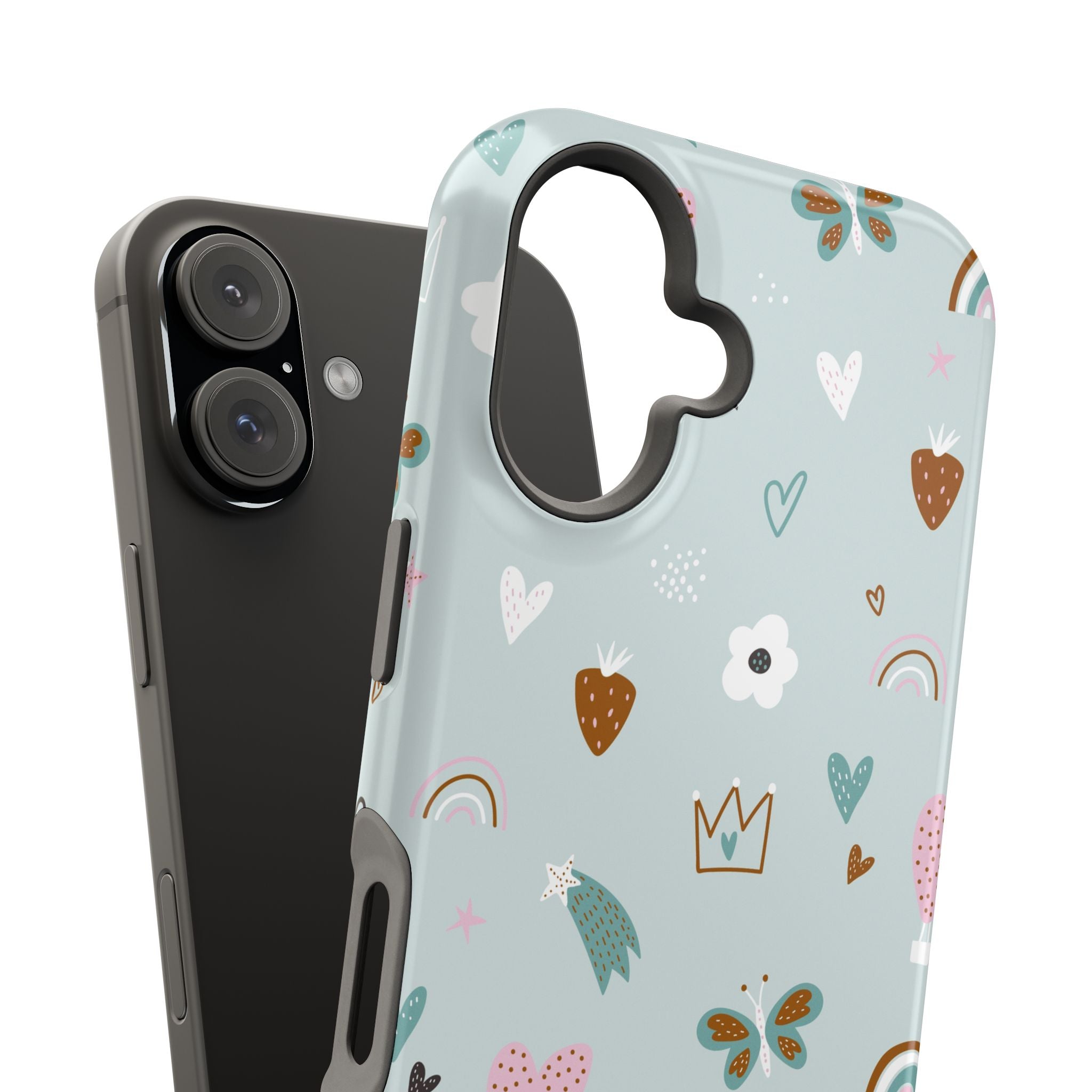 Doodle Delight | Teal Charms Case