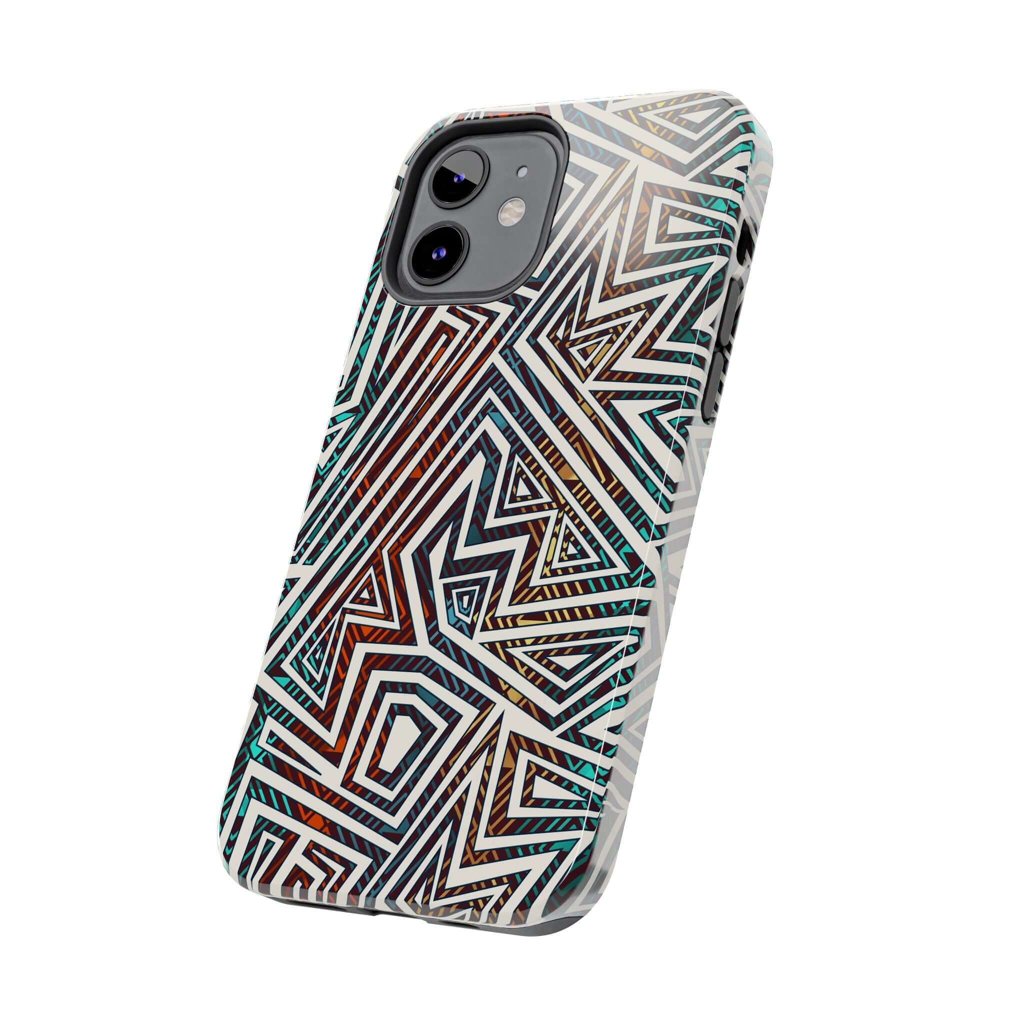 Tribal Echo | Maze Case - Phone Case For