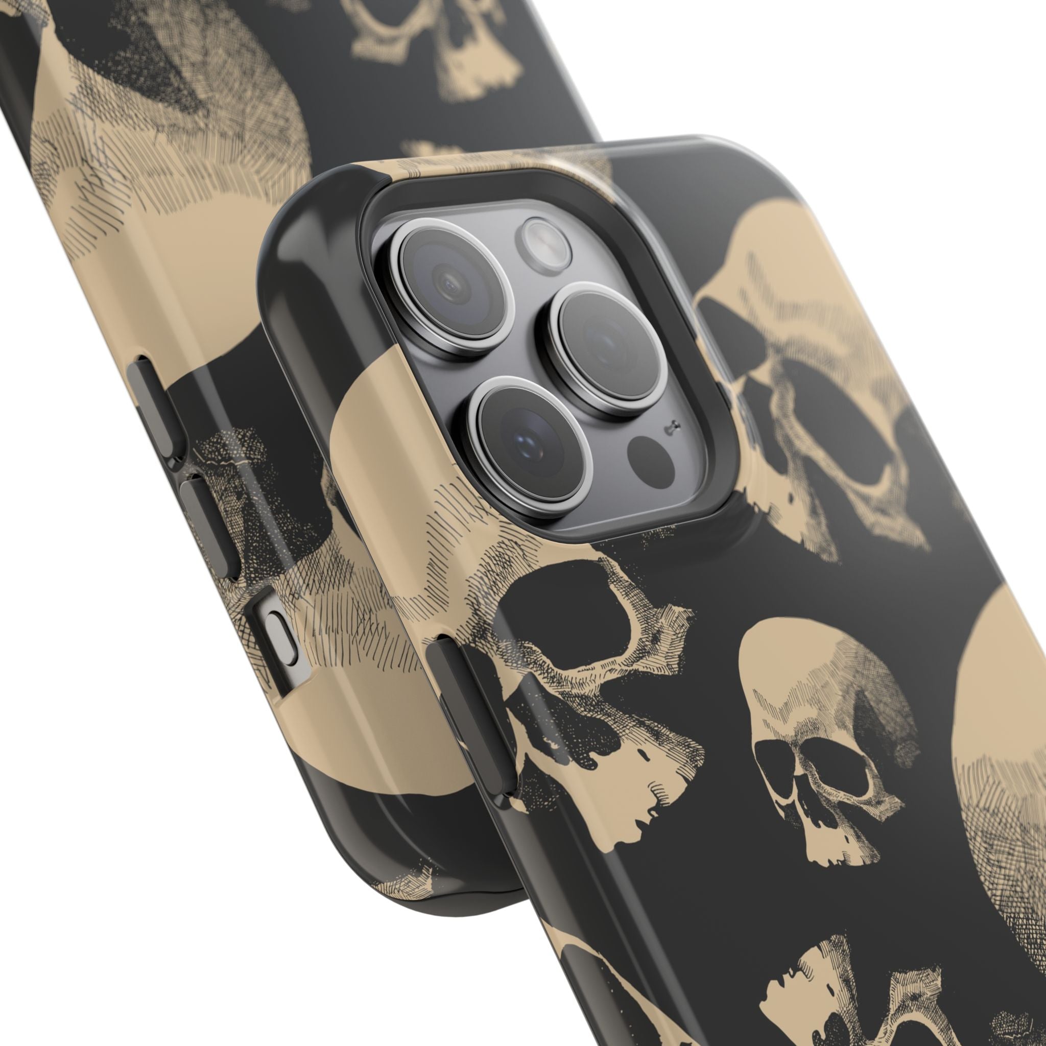 Moonlit Misfit | Black Skull Case