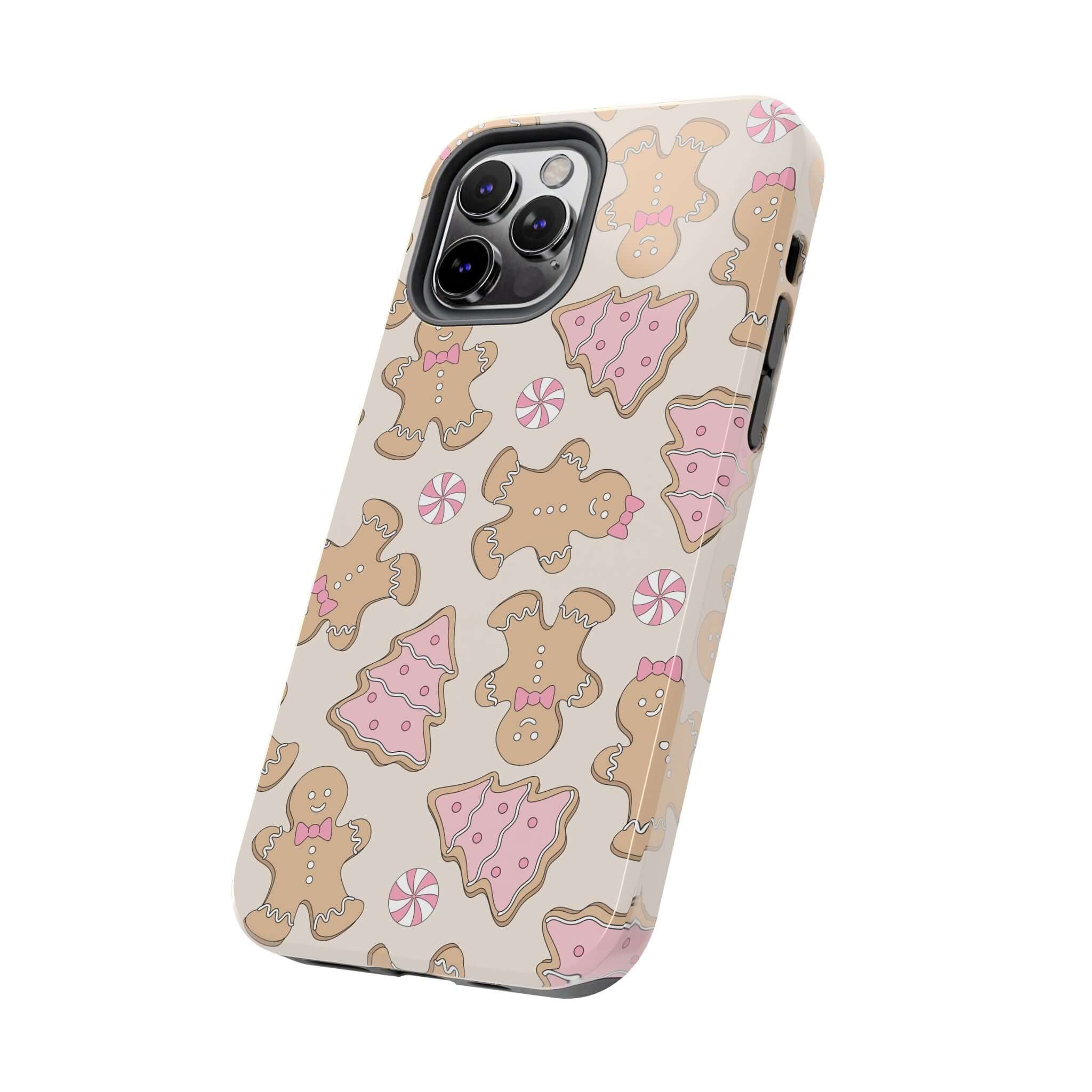 Gingerbread Girlie | Christmas Holiday Cookie - Phone Case For