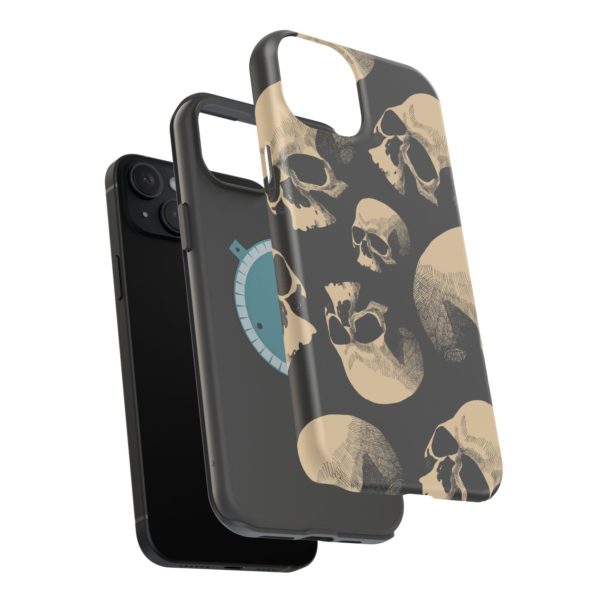 Moonlit Misfit | Black Skull Case