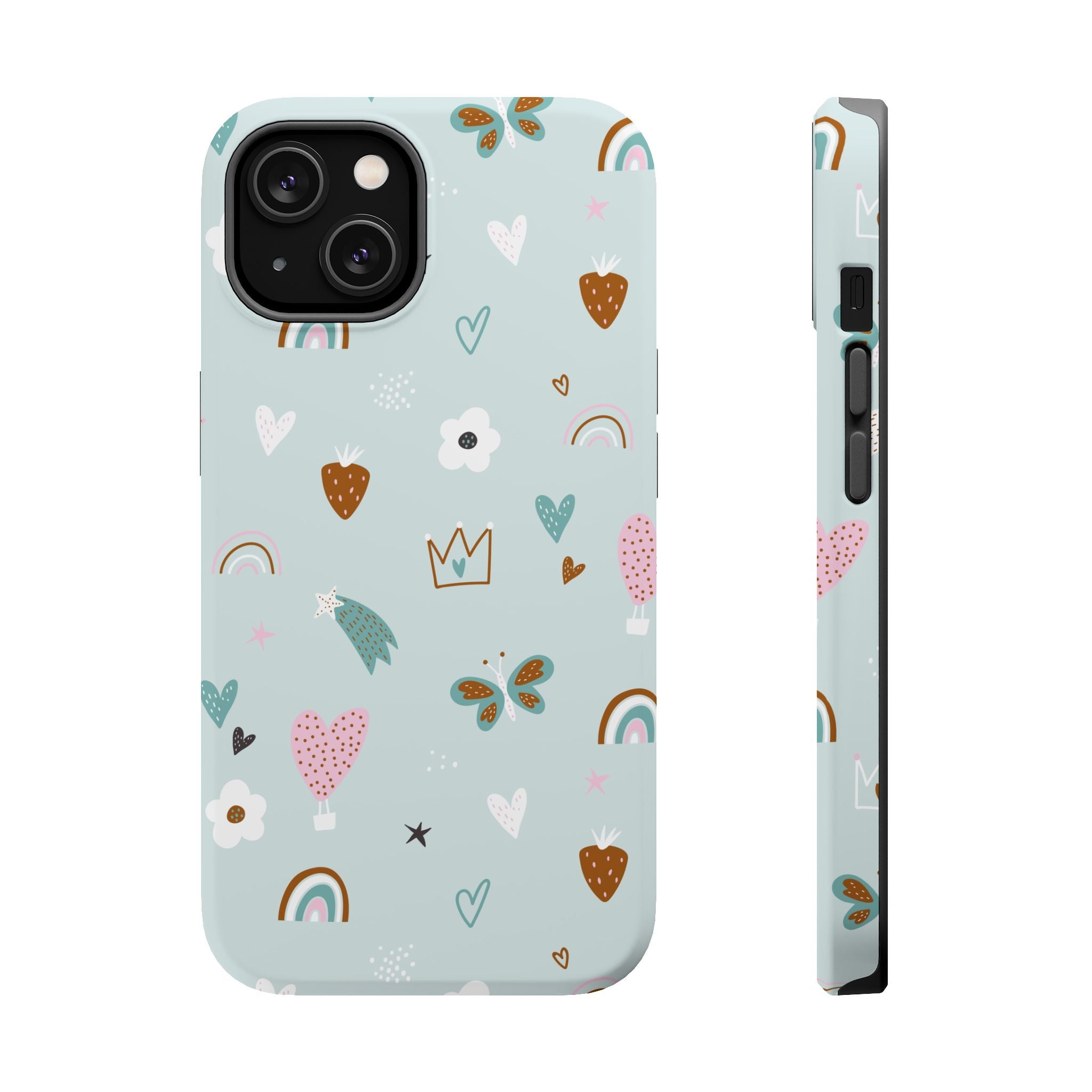 Doodle Delight | Teal Charms Case