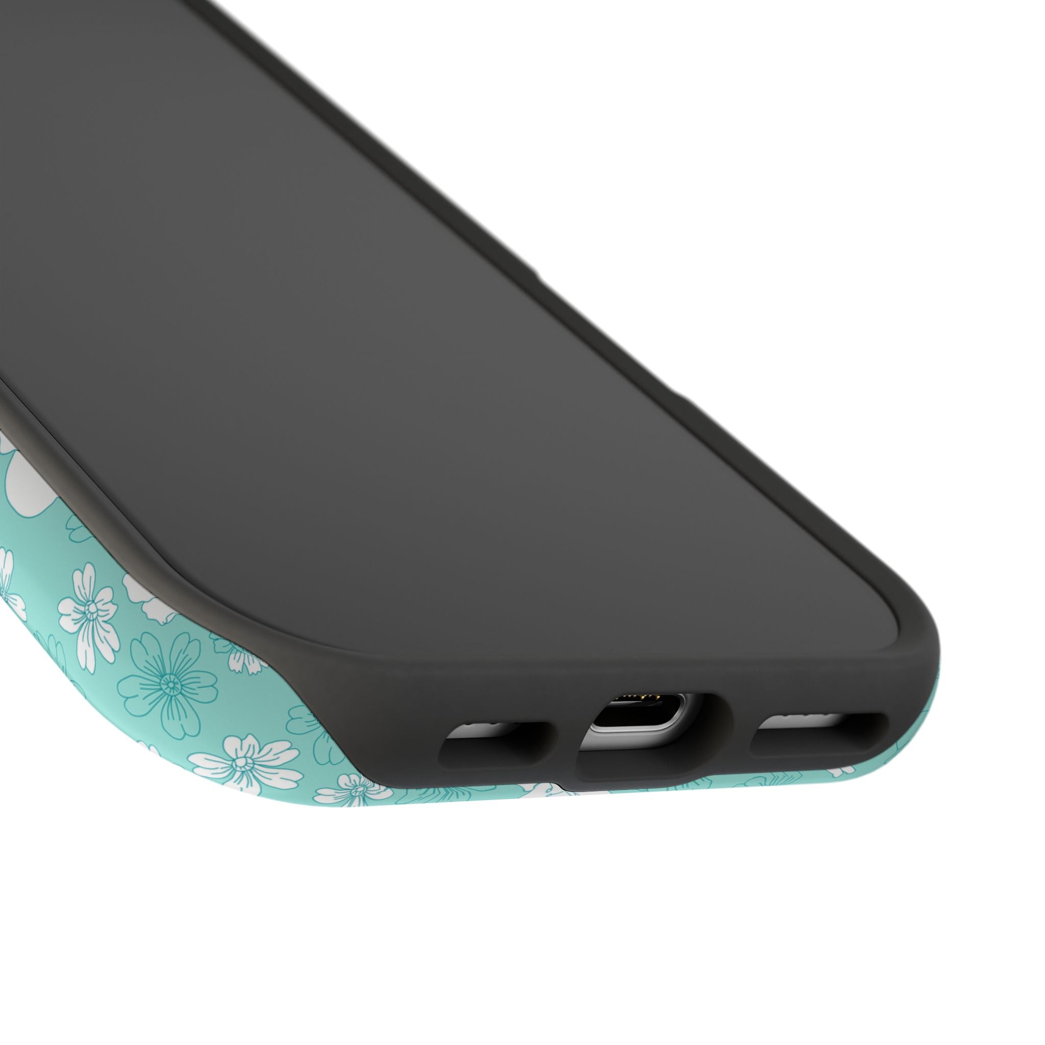 Floral Frost | Teal Floral Case