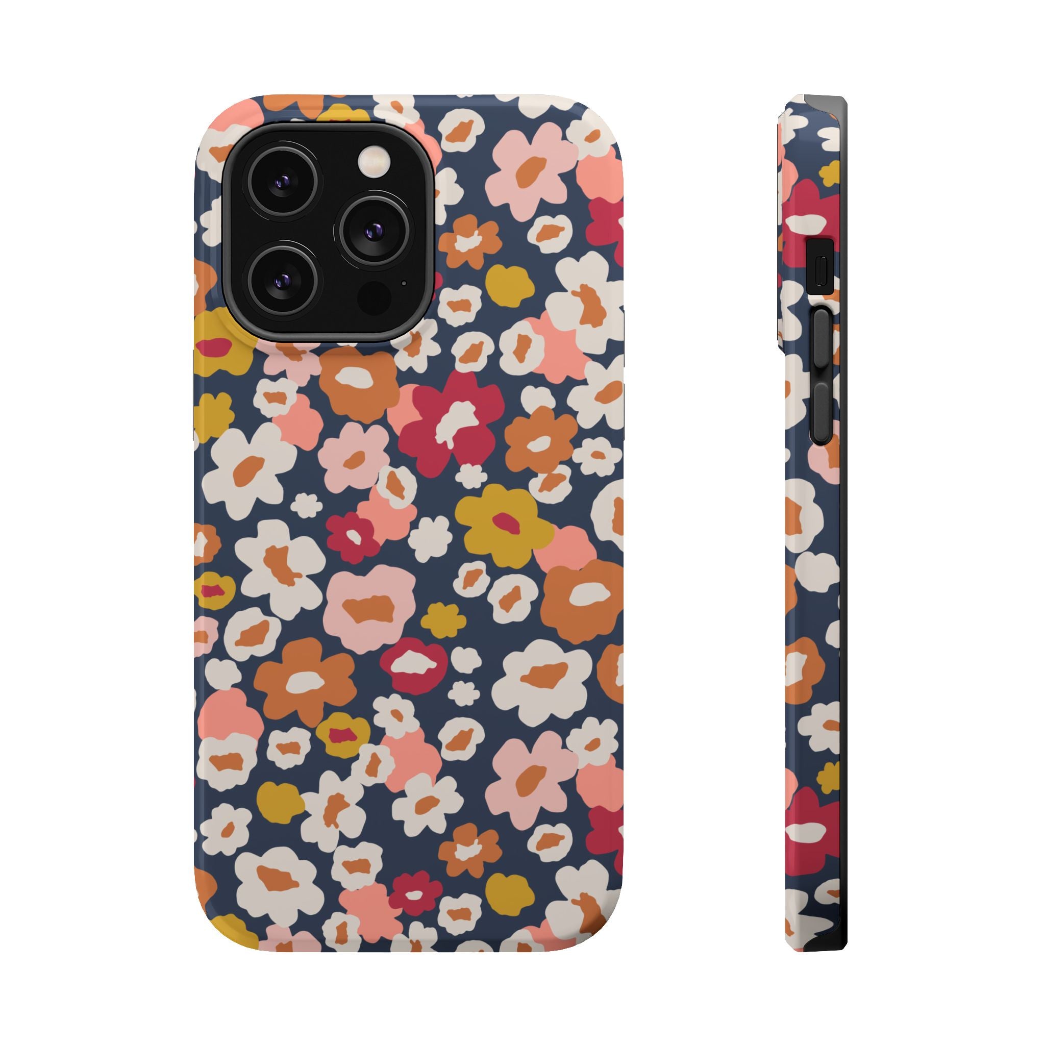 Preppy in Bloom | Navy Flowers Case