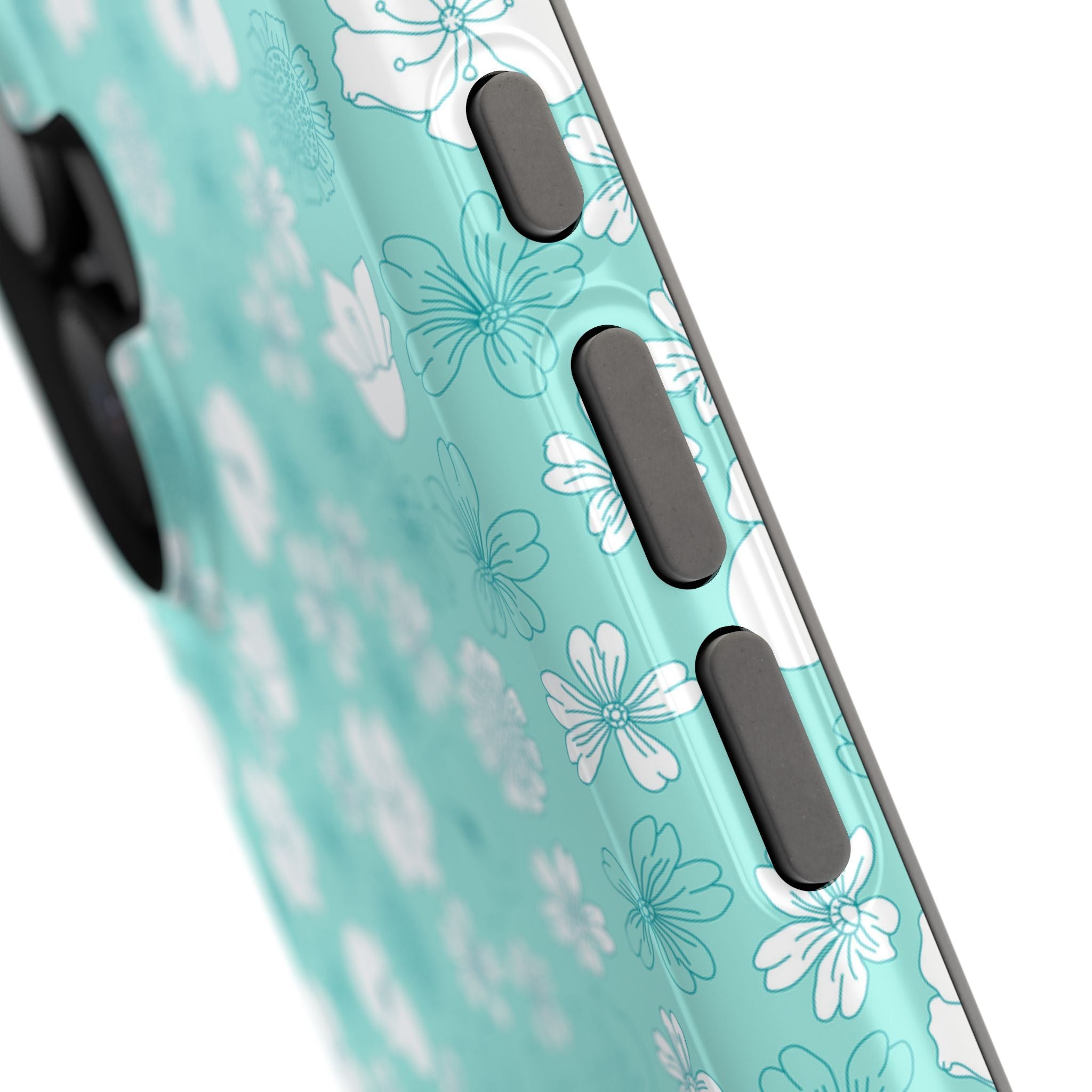 Floral Frost | Teal Floral Case