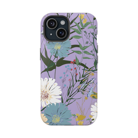 Meadow Mosaic | Purple Flower Case