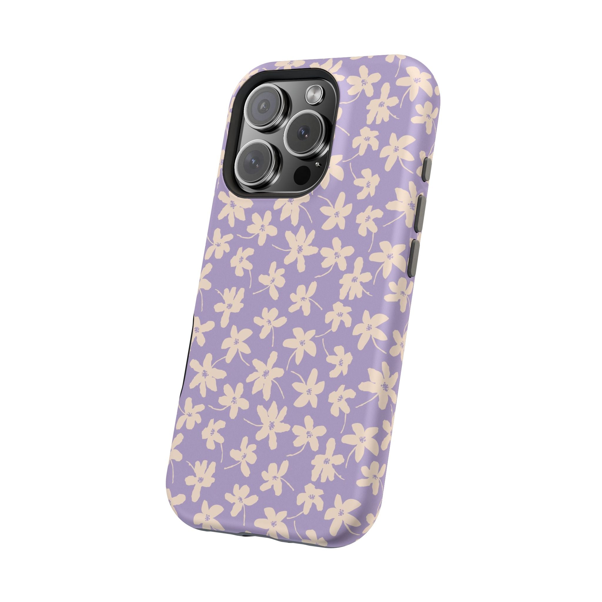 Purple Paradise | Tropical Floral Case