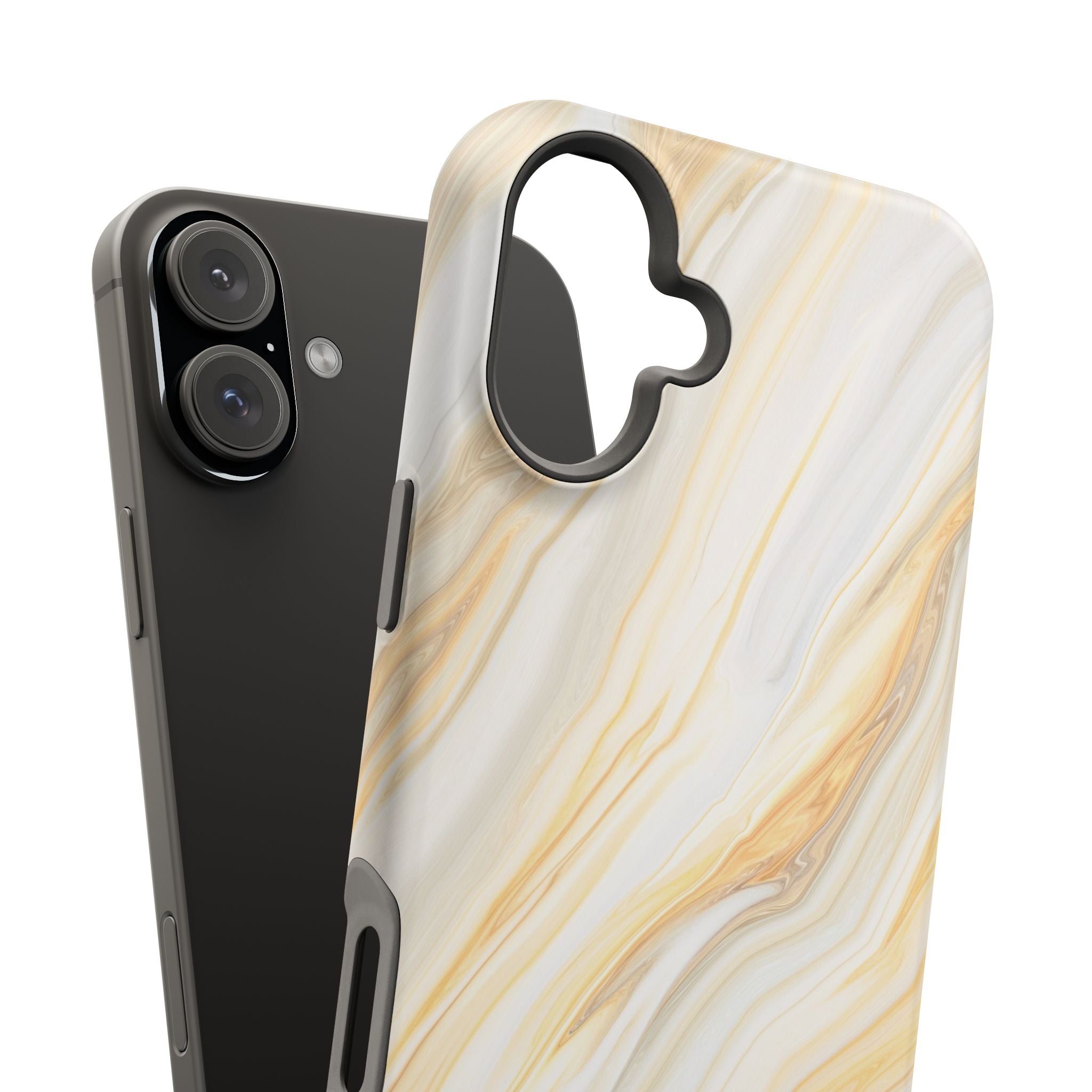 Golden Sands | Beige Marble Case