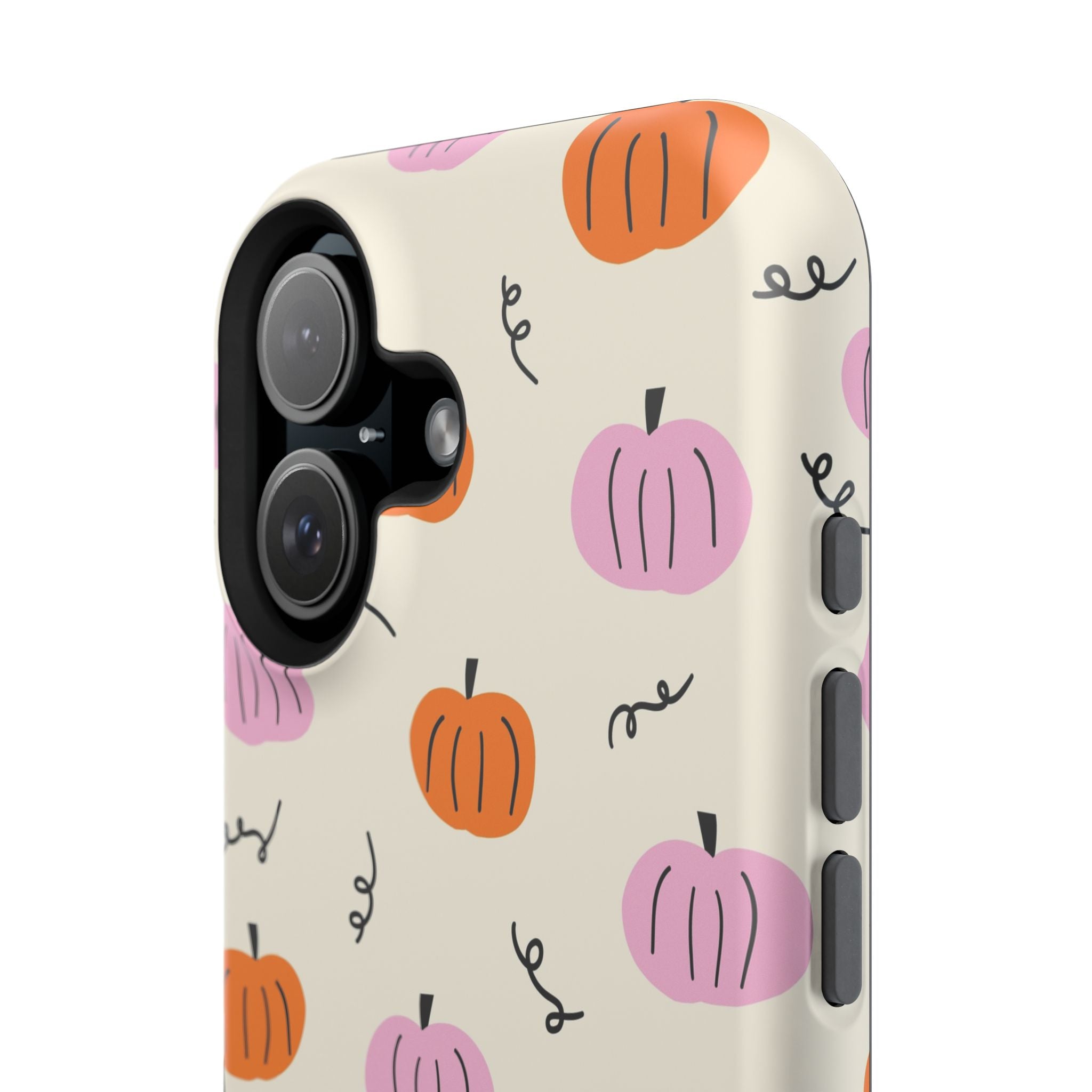 Pumpkin Pop | Beige Fall Case