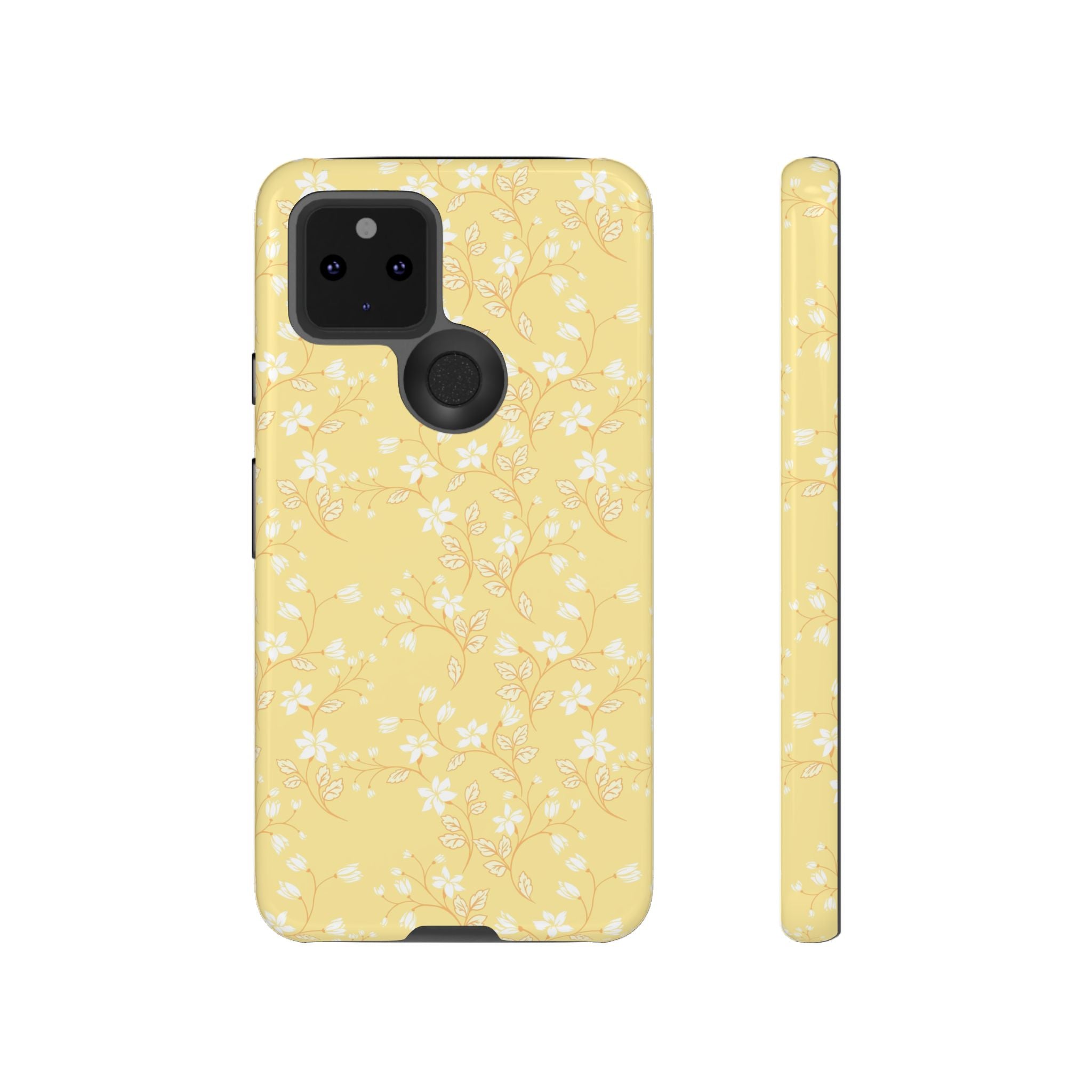 Field of Blooms | Yellow Flowers Case - Phone Case For