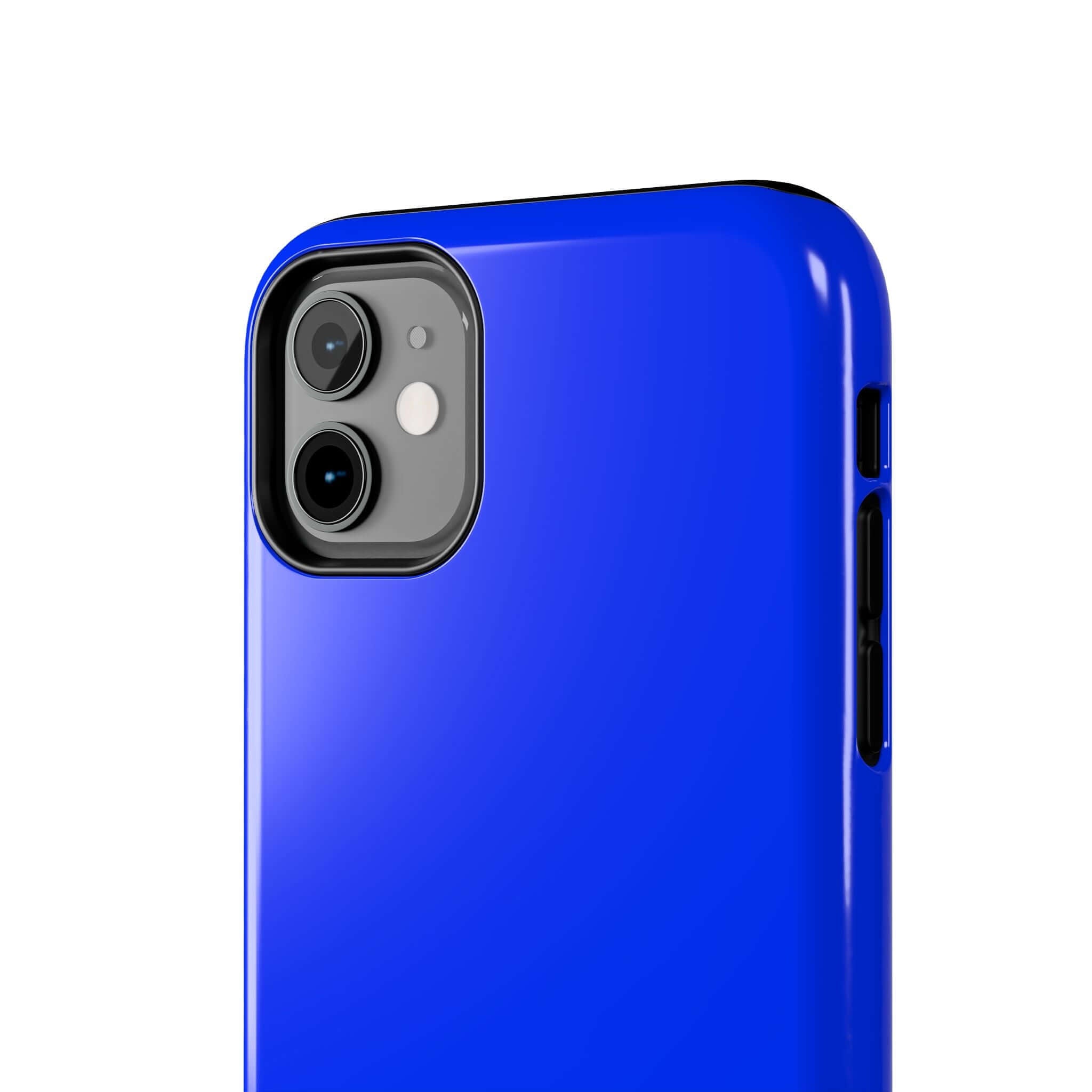 Neon blue iPhone case from Luminous Lagoon providing stylish protection for your phone. Available on the cutest phone cases website with free shipping.