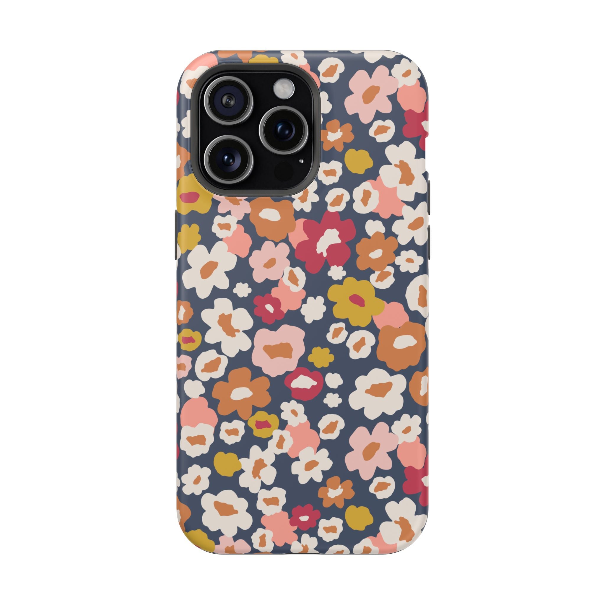 Preppy in Bloom | Navy Flowers Case