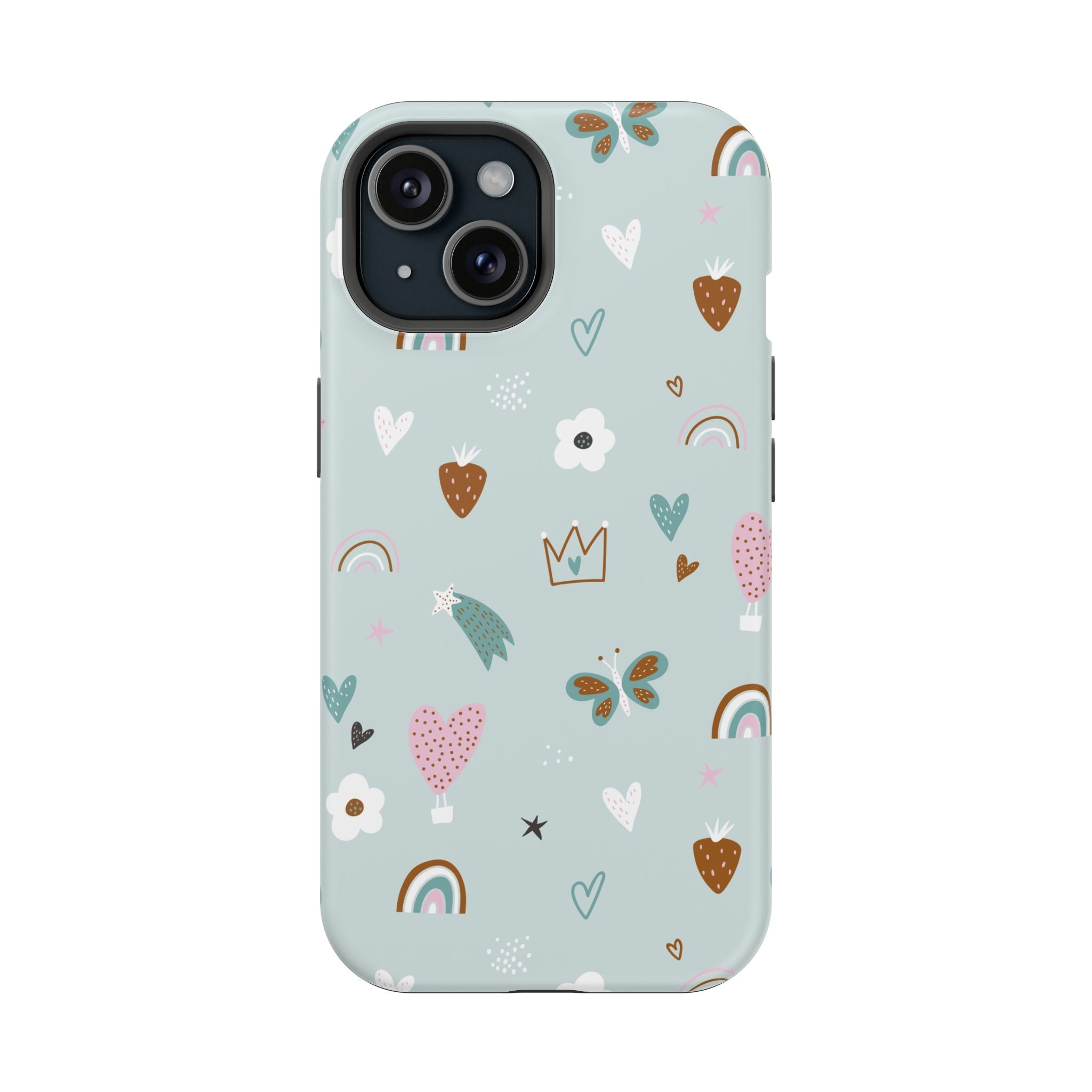 Doodle Delight | Teal Charms Case