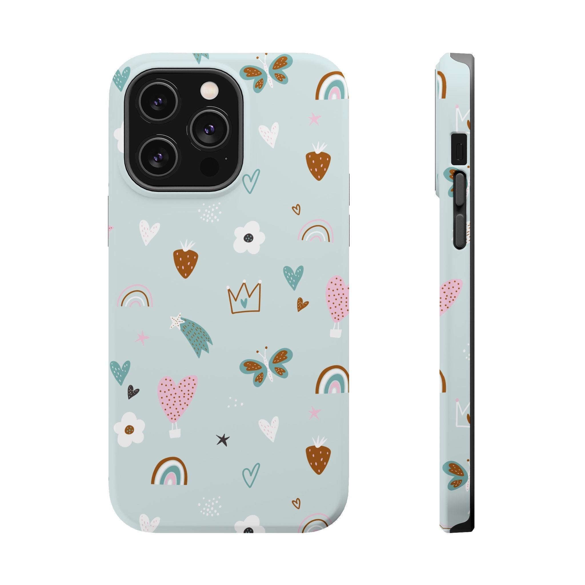 Doodle Delight | Teal Charms Case