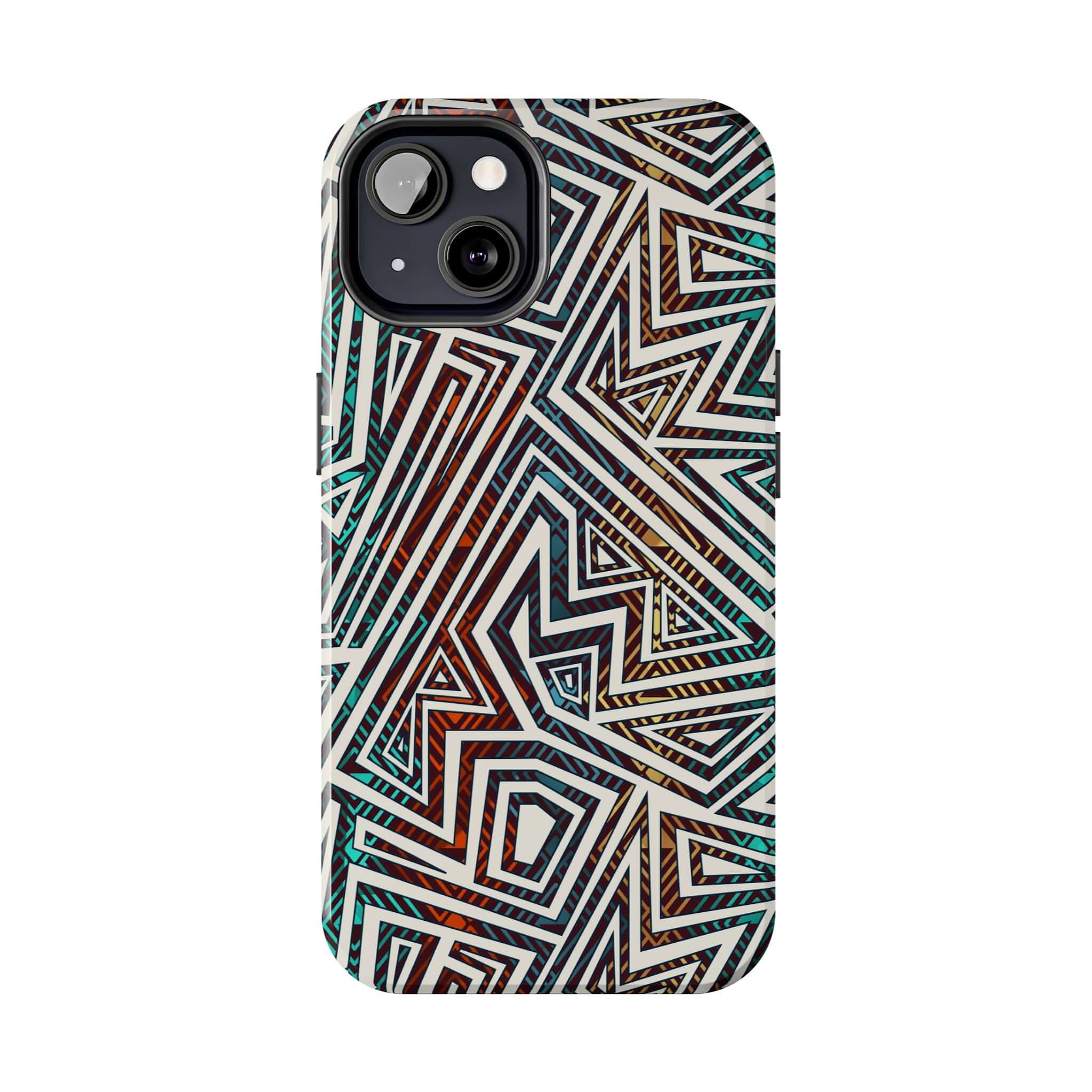 Tribal Echo | Maze Case - Phone Case For