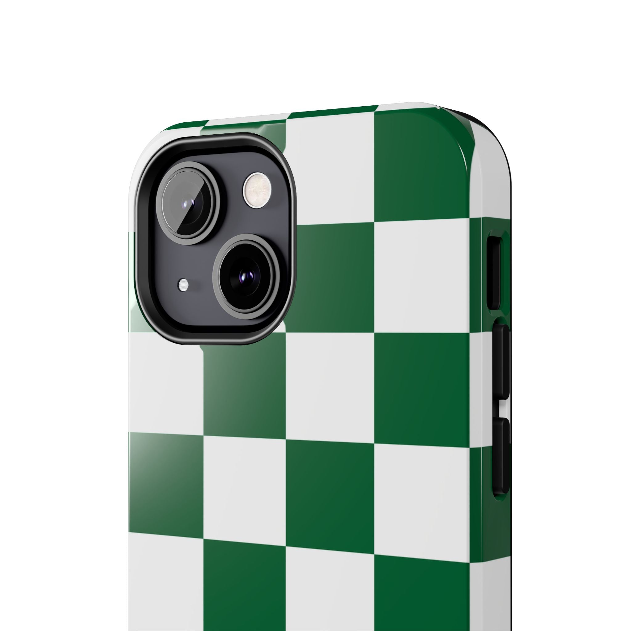 Effortlessly Chic | Green Checkered Case