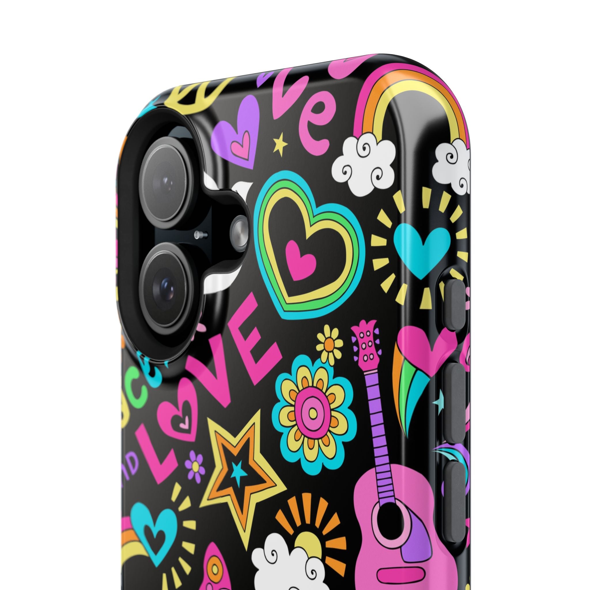 Rainbow of Happiness | Retro Sticker Case