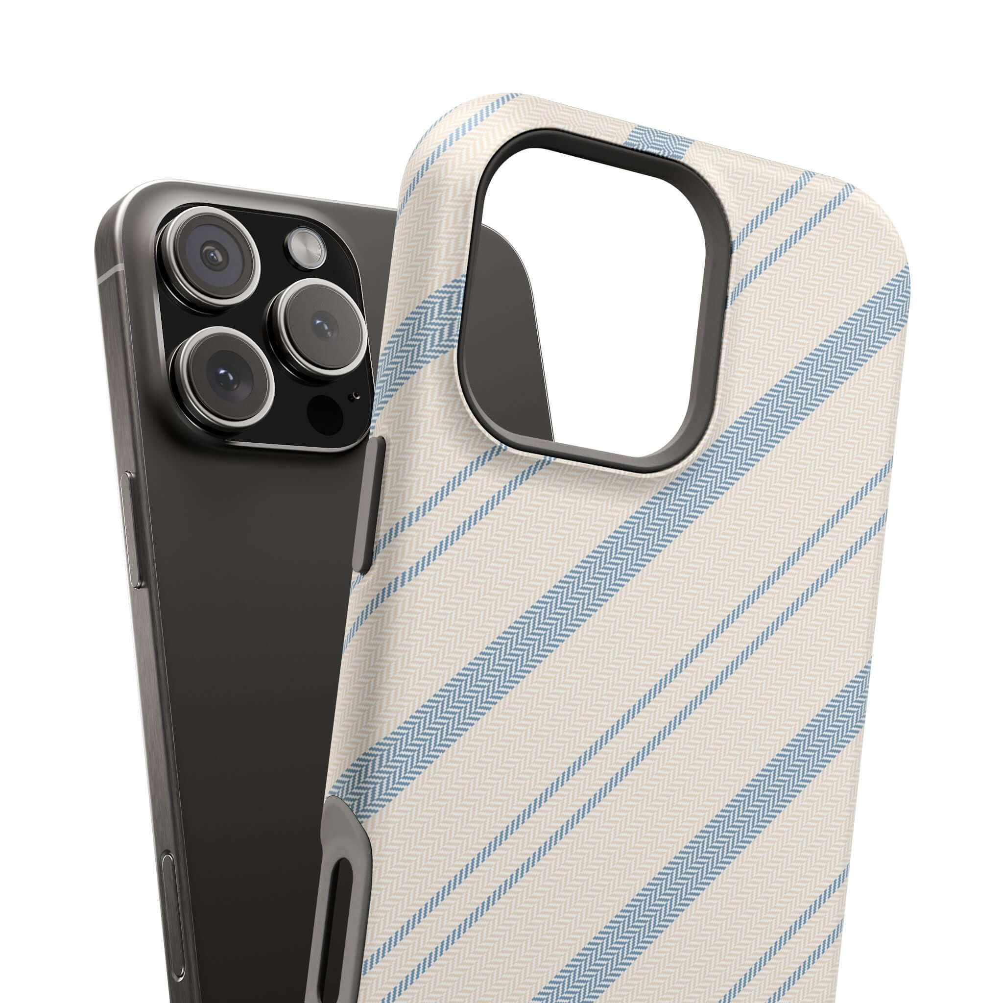 Old Money | Blue Striped Case