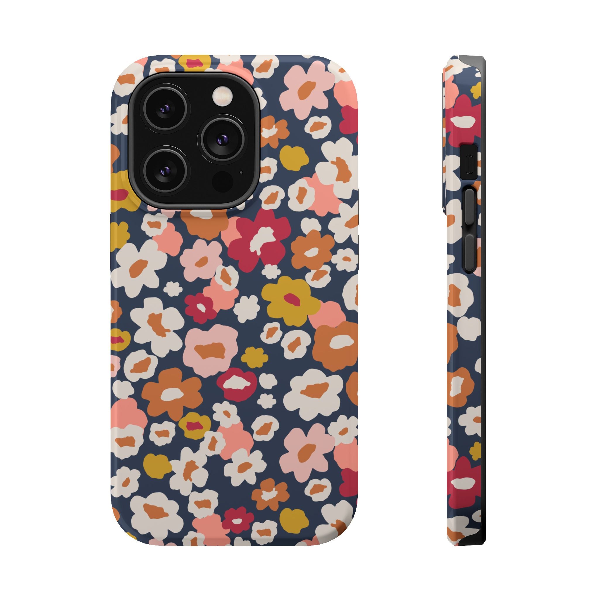 Preppy in Bloom | Navy Flowers Case